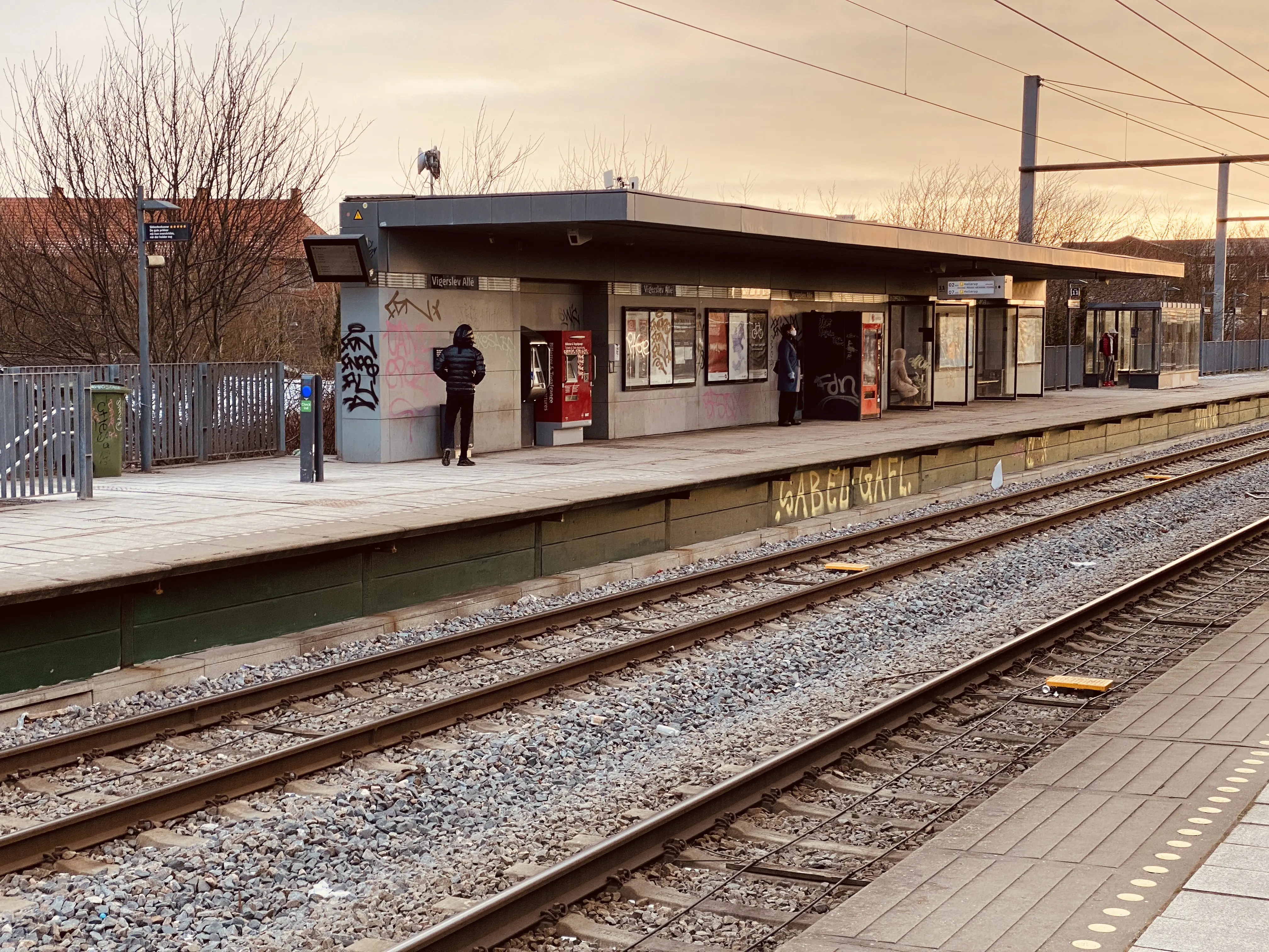 Billede af Vigerslev Allé S-togstrinbræt.