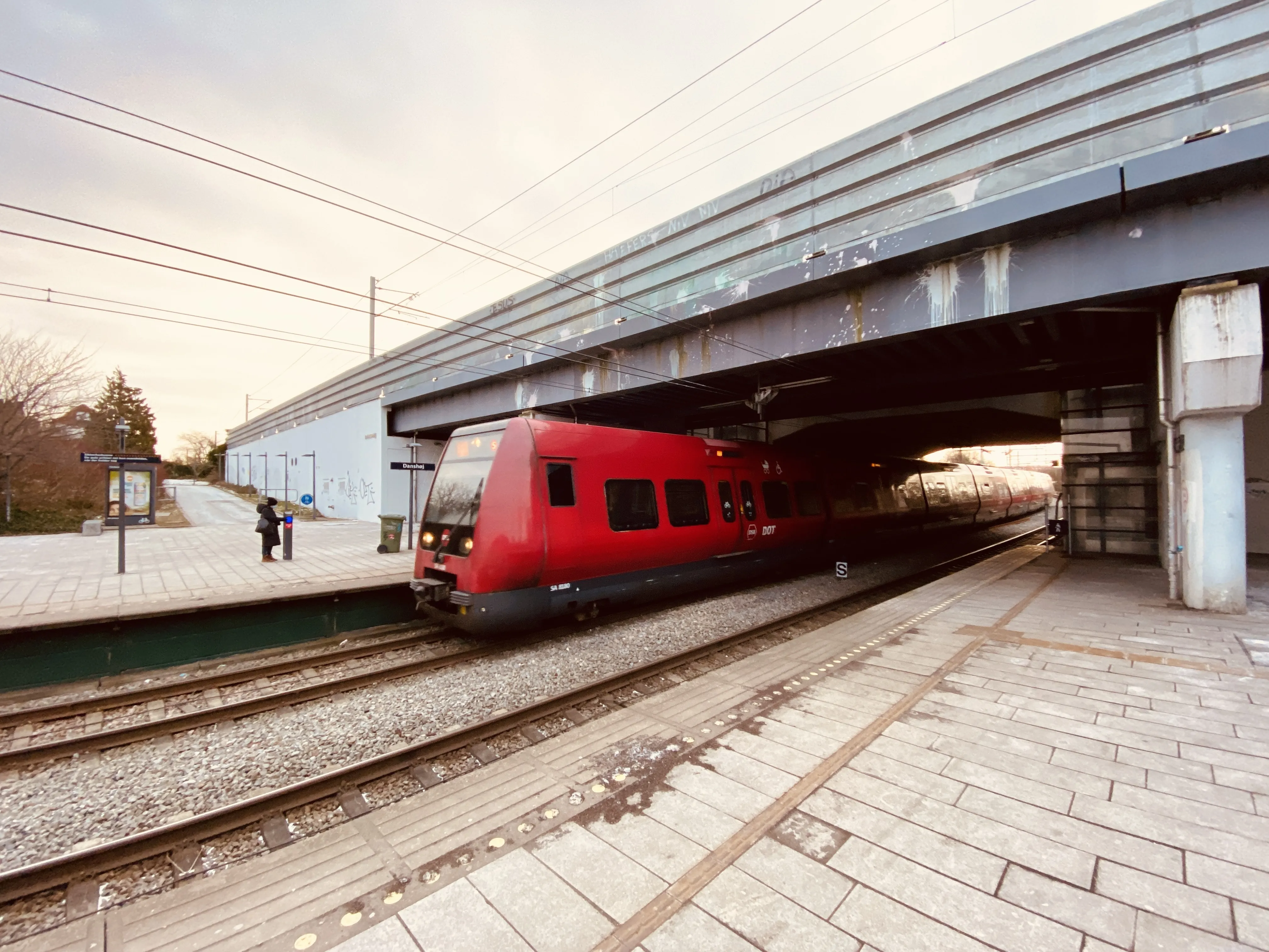 Billede af Danshøj Trinbræt. Billede af Danshøj Trinbræt.