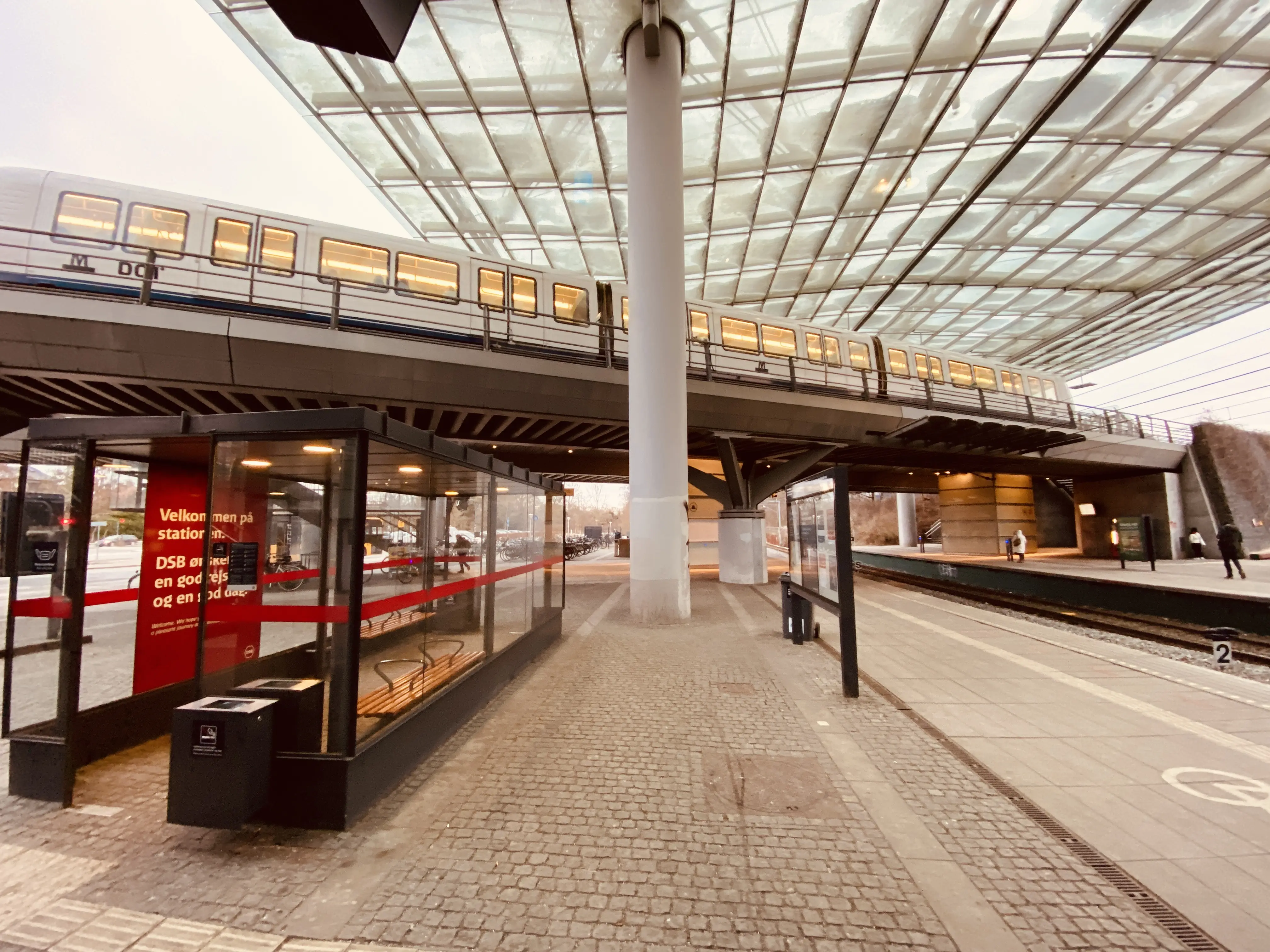Billede af Flintholm Station. Billede af Flintholm Station.