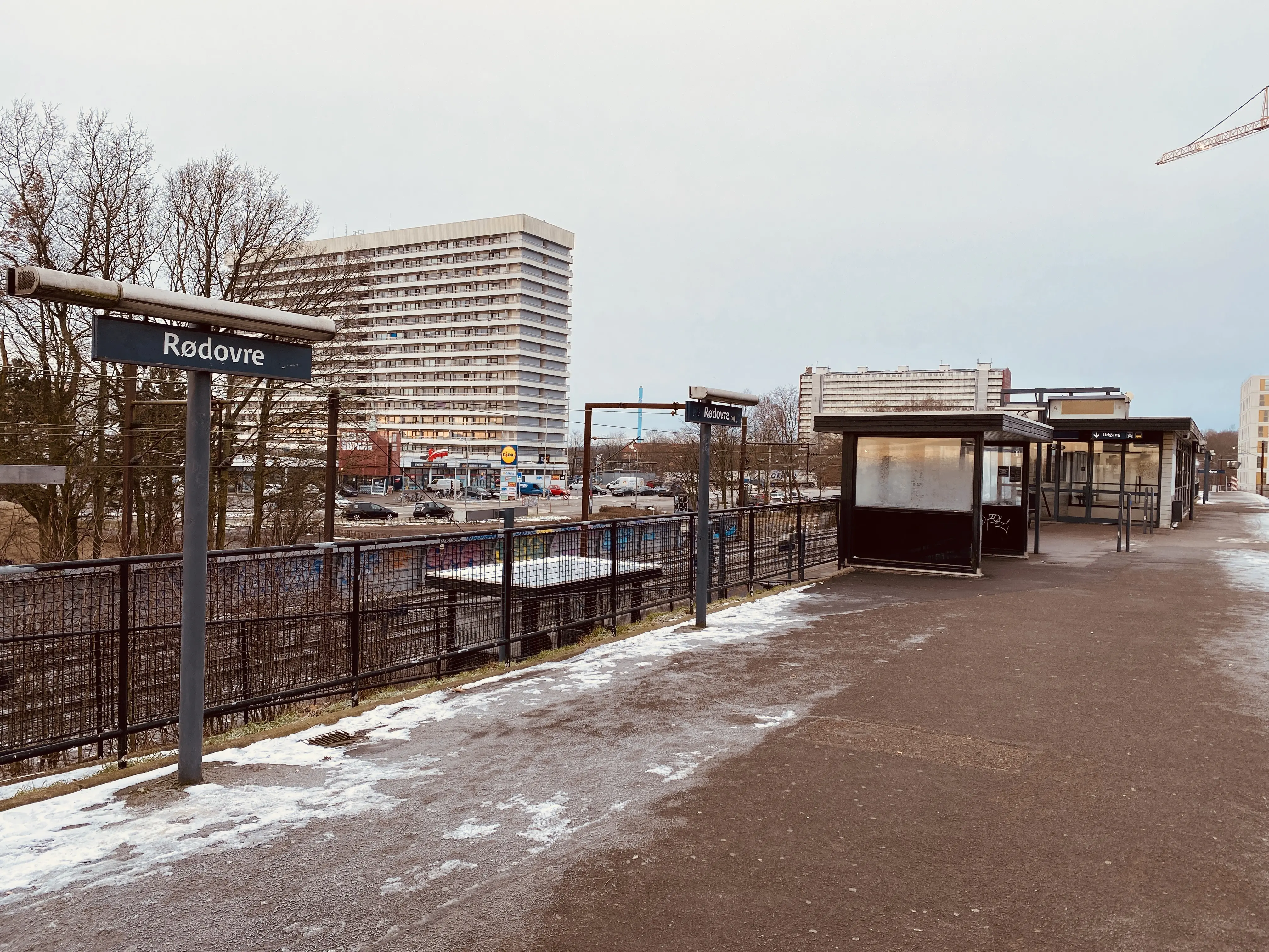 Billede af Rødovre S-togstrinbræt. Billede af Rødovre S-togstrinbræt.