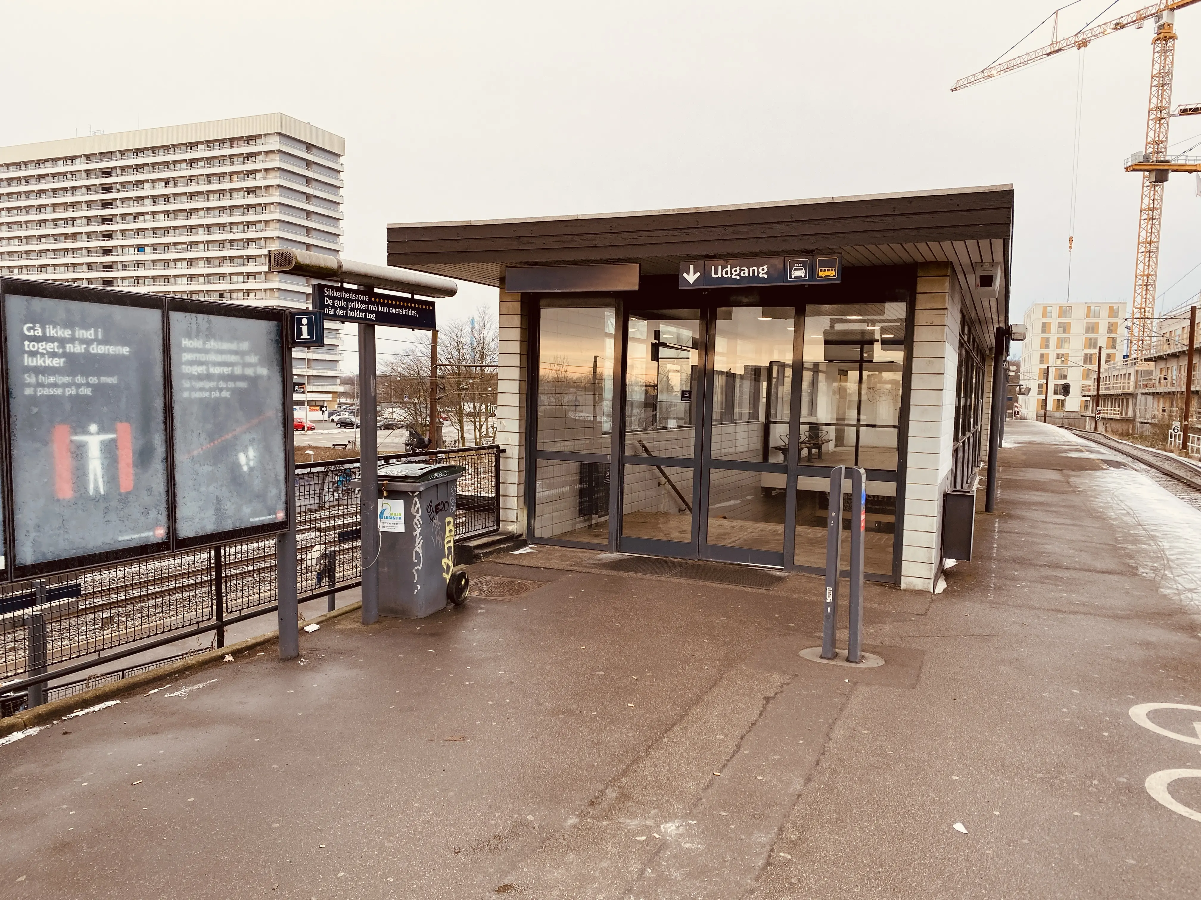 Billede af Rødovre S-togstrinbræt. Billede af Rødovre S-togstrinbræt.