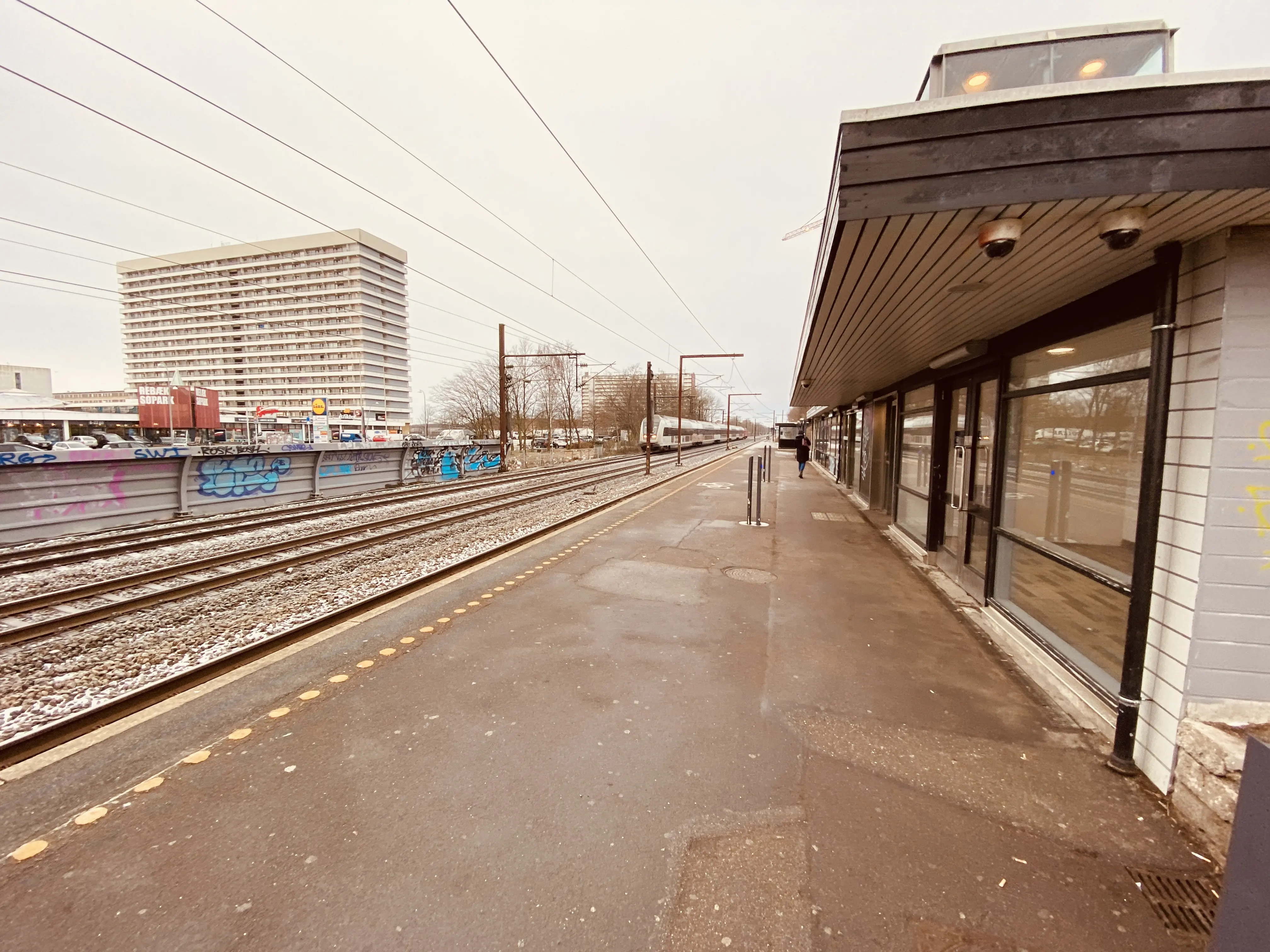 Billede af Rødovre S-togstrinbræt. Billede af Rødovre S-togstrinbræt.