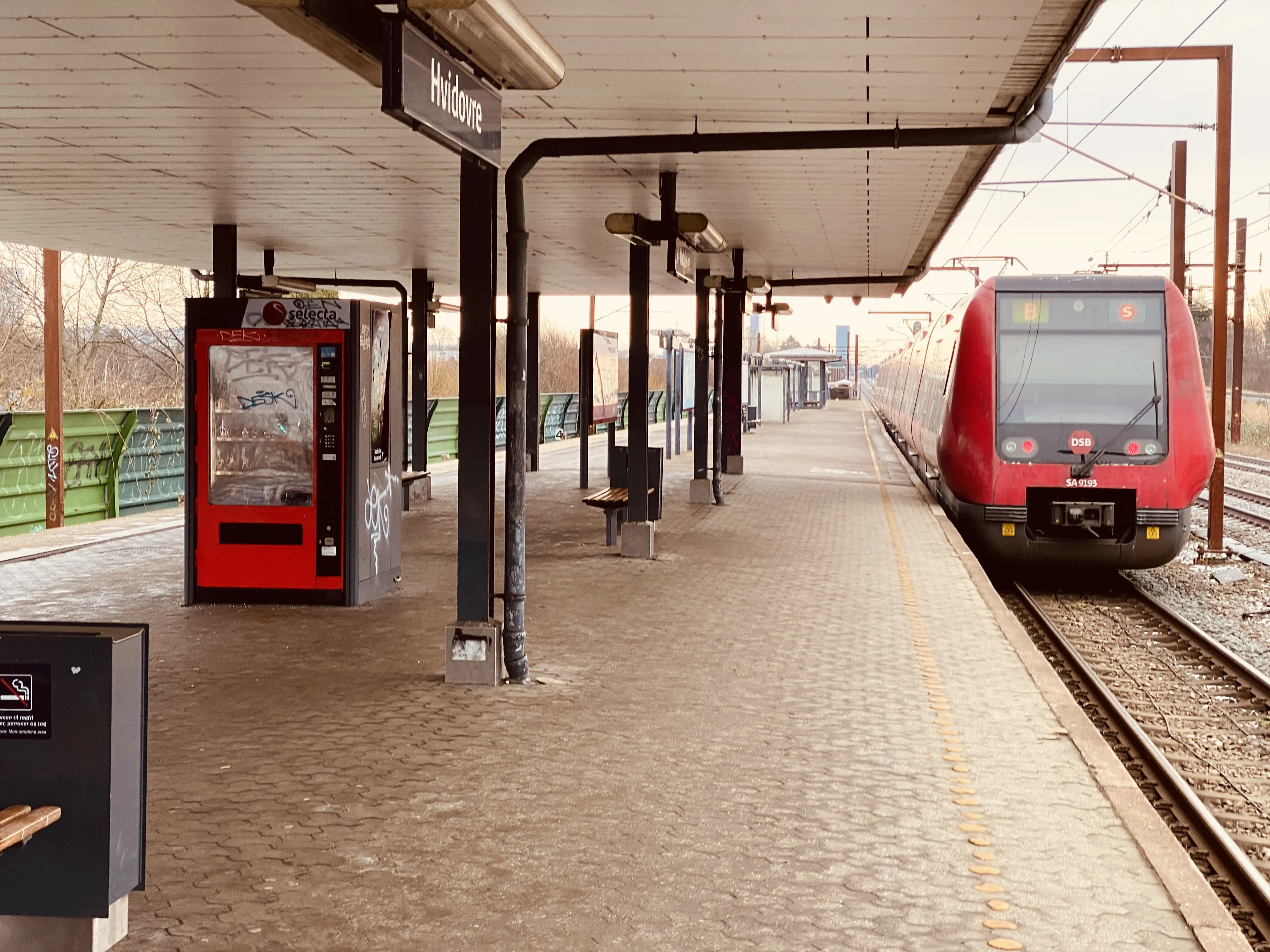 Billede af Hvidovre Nær S-togstrinbræt. Billede af Hvidovre Nær S-togstrinbræt.