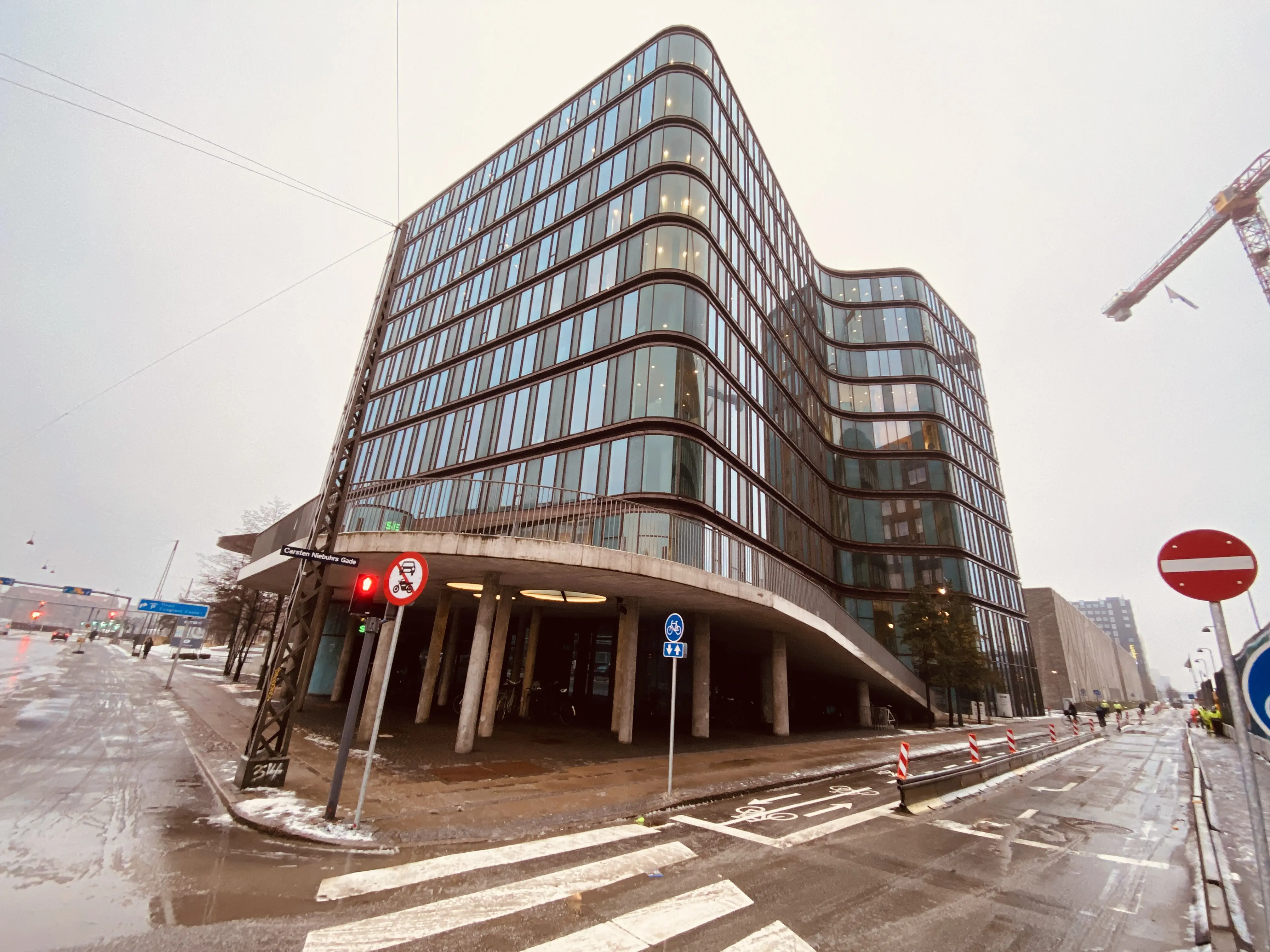 Billede af København Godsbanegård - Godsbanegård er nedrevet, men København Godsbanegård har ligget her. Billede af København Godsbanegård - Godsbanegård er nedrevet, men København Godsbanegård har ligget her.