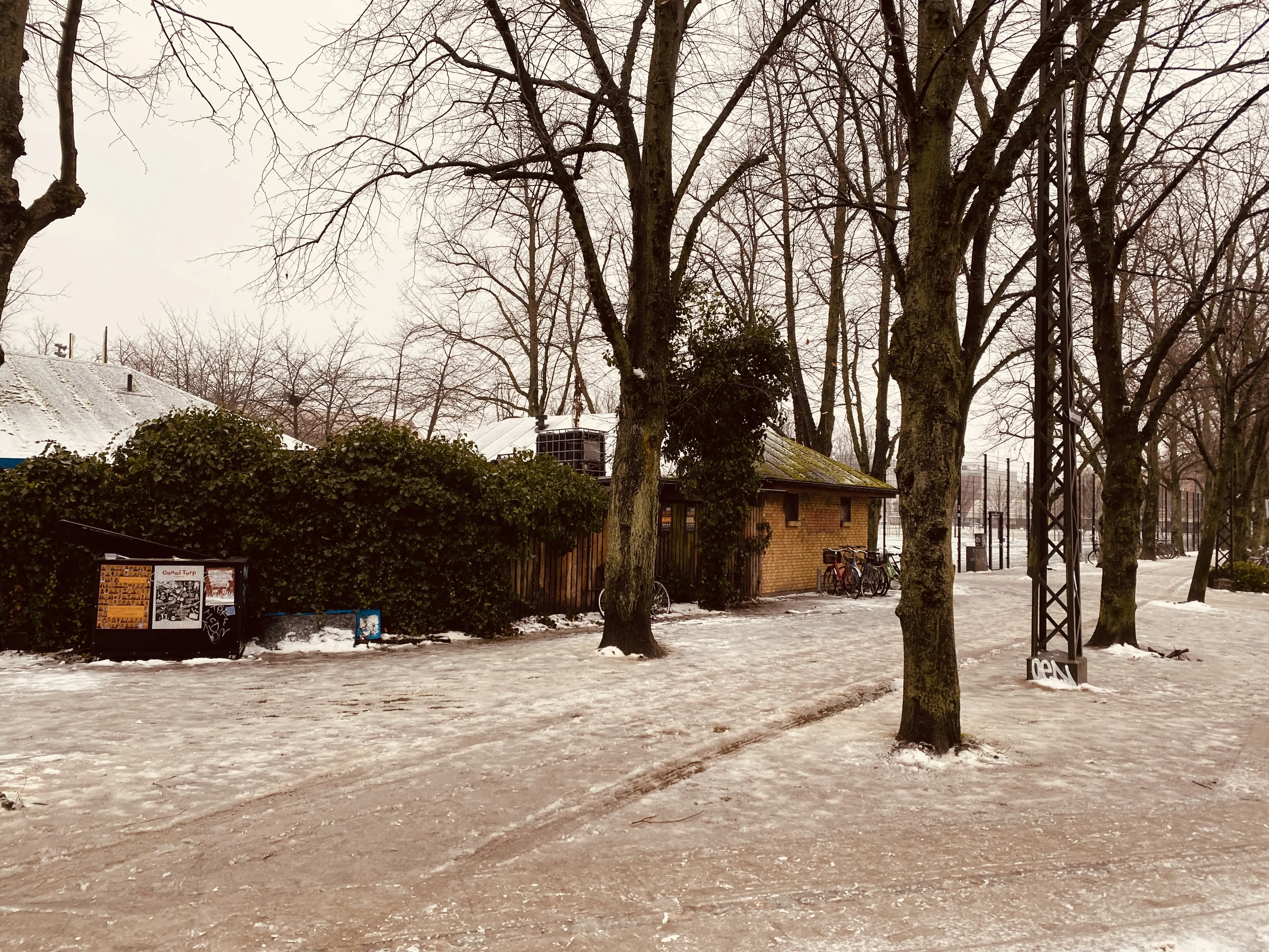 Billede af Nørrebro A Station - Stationen er nedrevet, men den har ligget her.