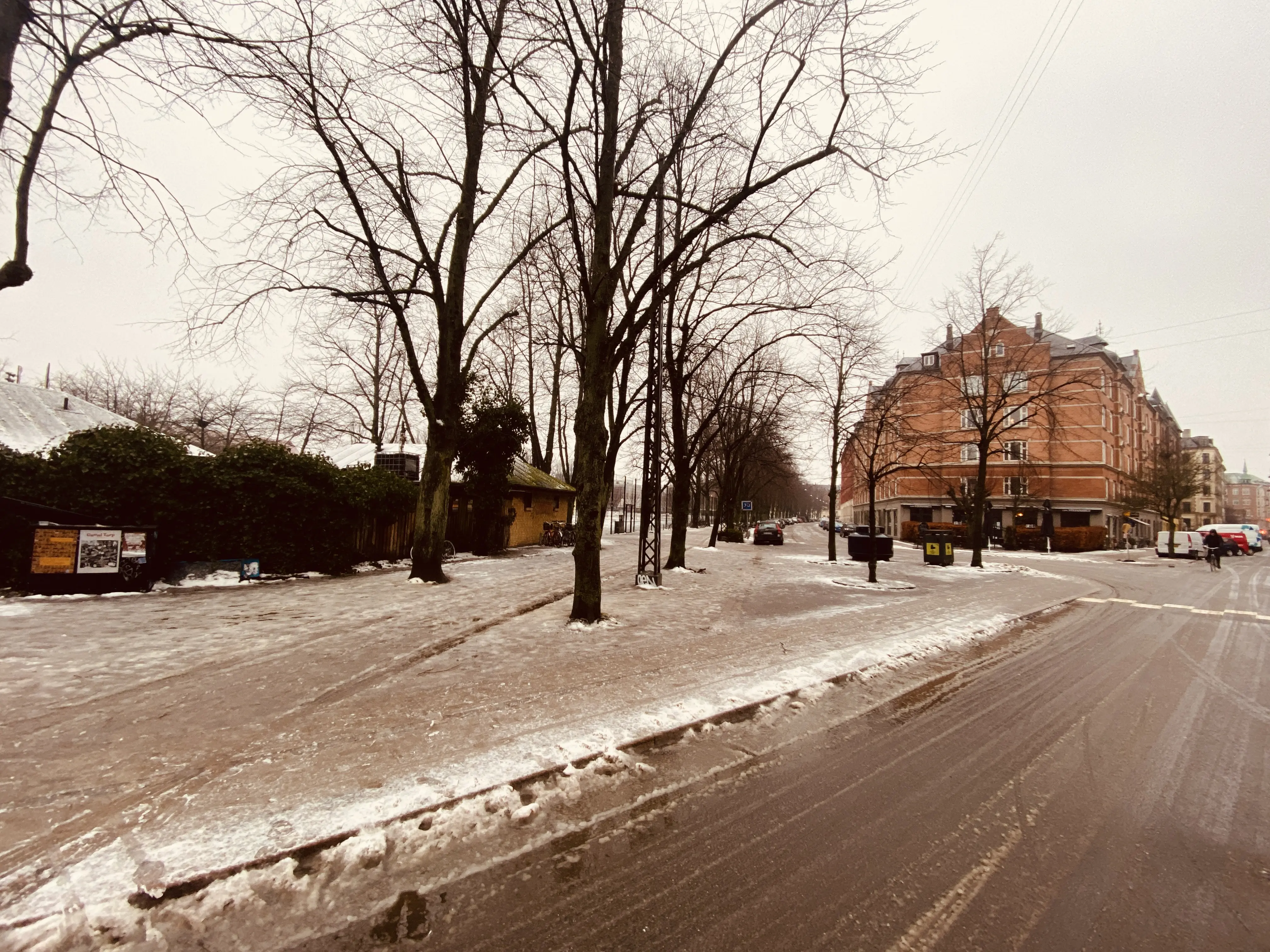 Billede af Nørrebro A Station - Stationen er nedrevet, men den har ligget her.