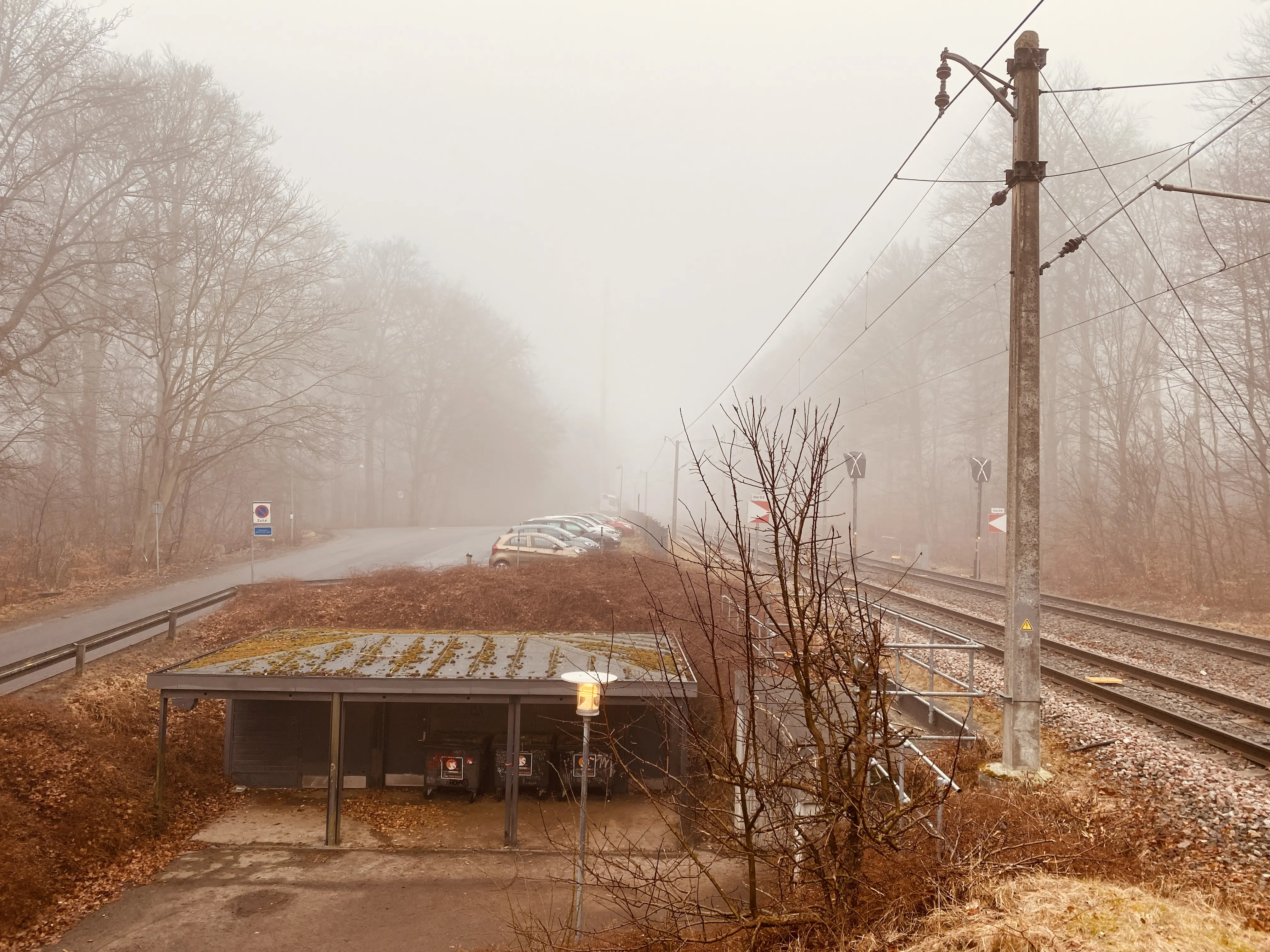 Billede af Hareskov Station - Station er nedrevet, men Hareskov Station har ligget her.