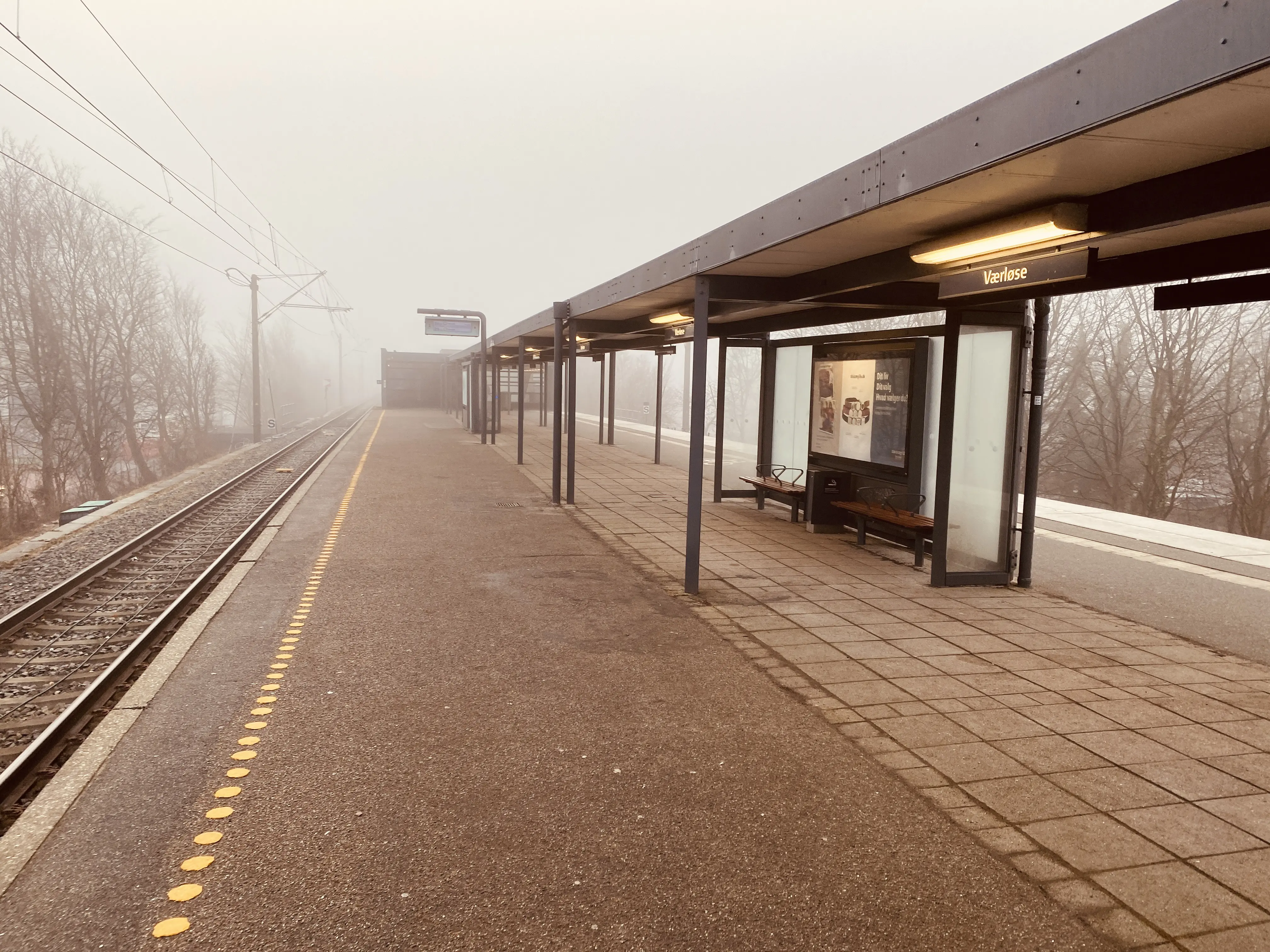 Billede af Værløse Station.