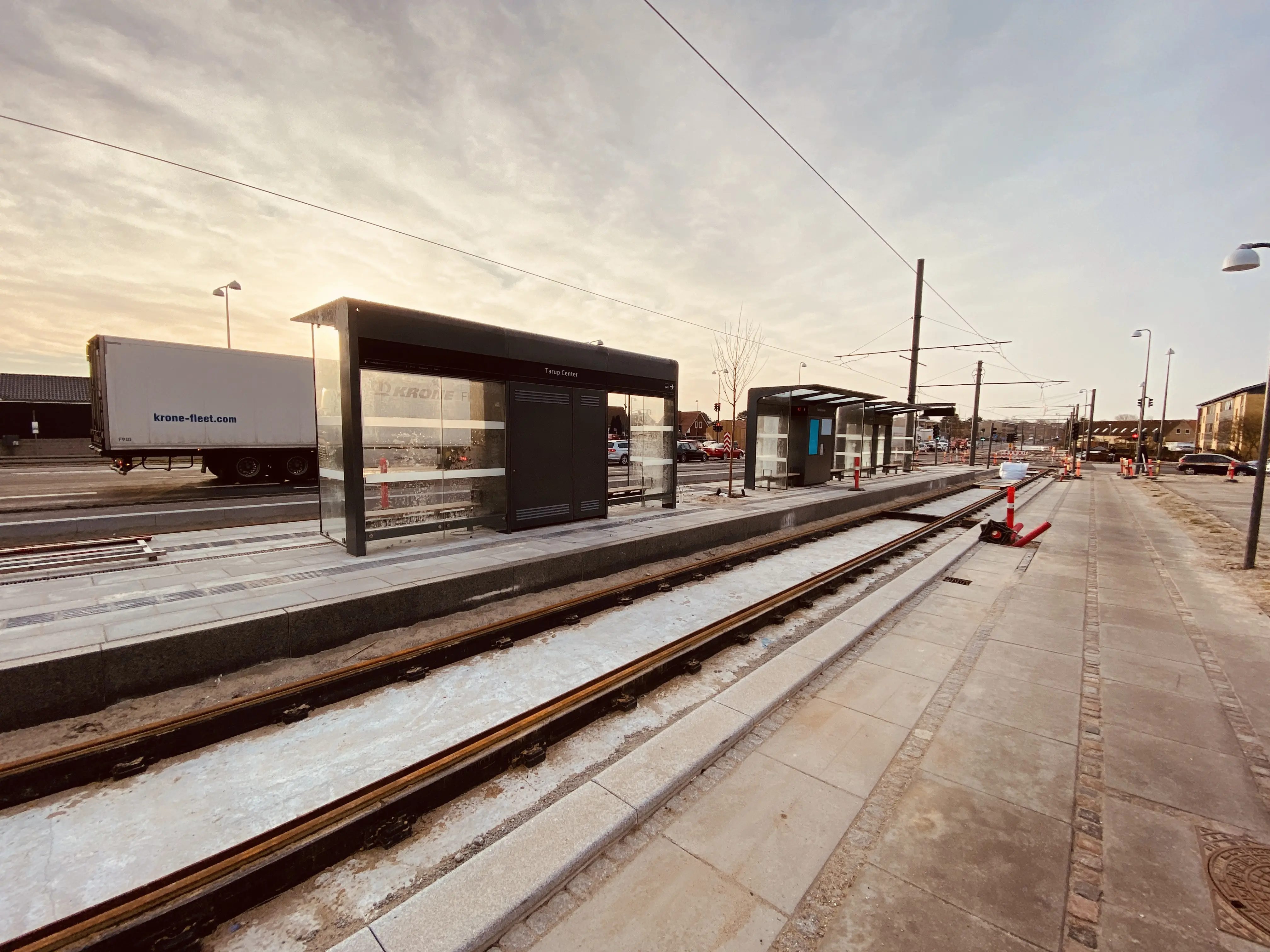 Billede af Tarup Center Letbanestation. Billede af Tarup Center Letbanestation.