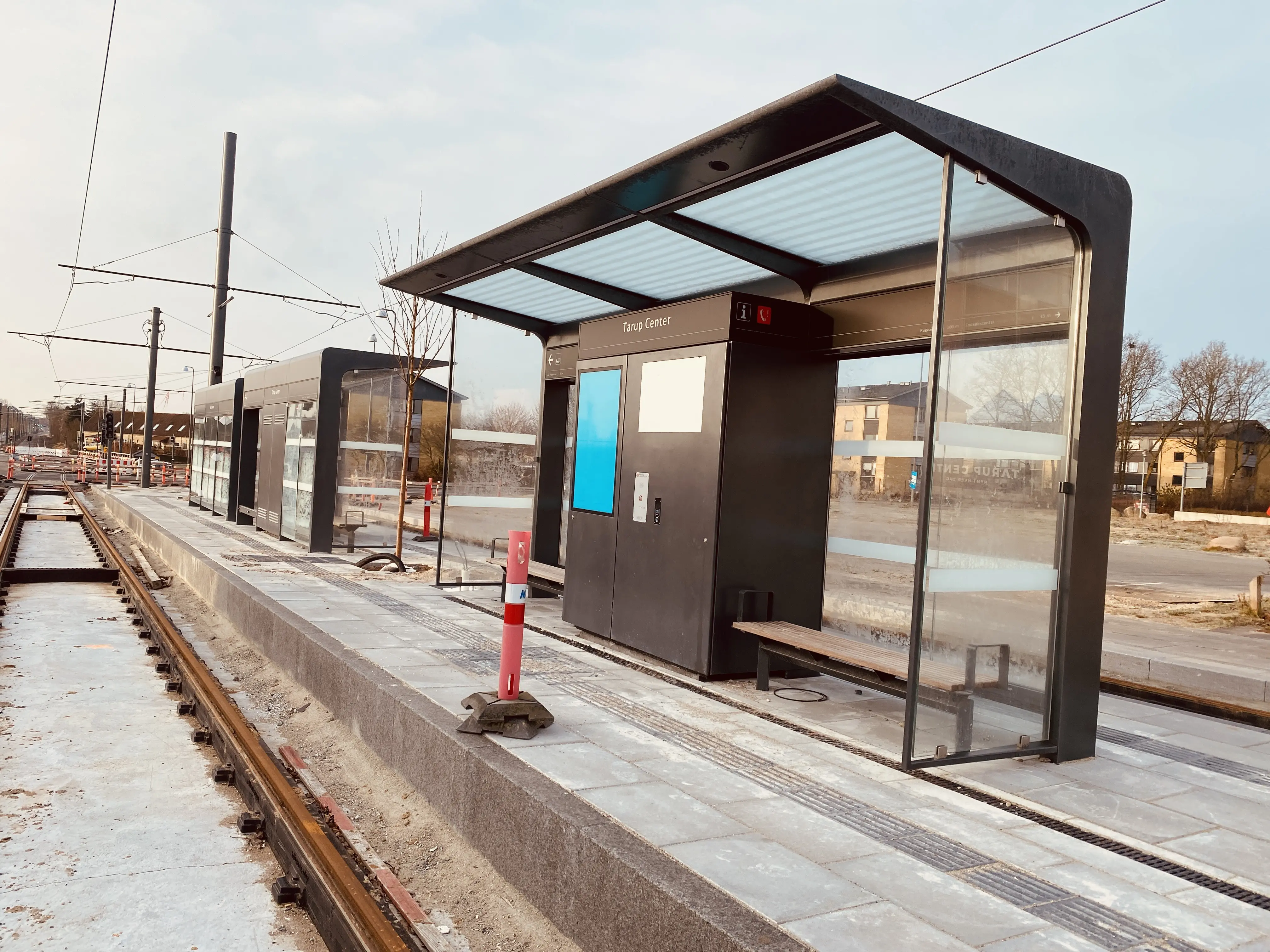 Billede af Tarup Center Letbanestation. Billede af Tarup Center Letbanestation.