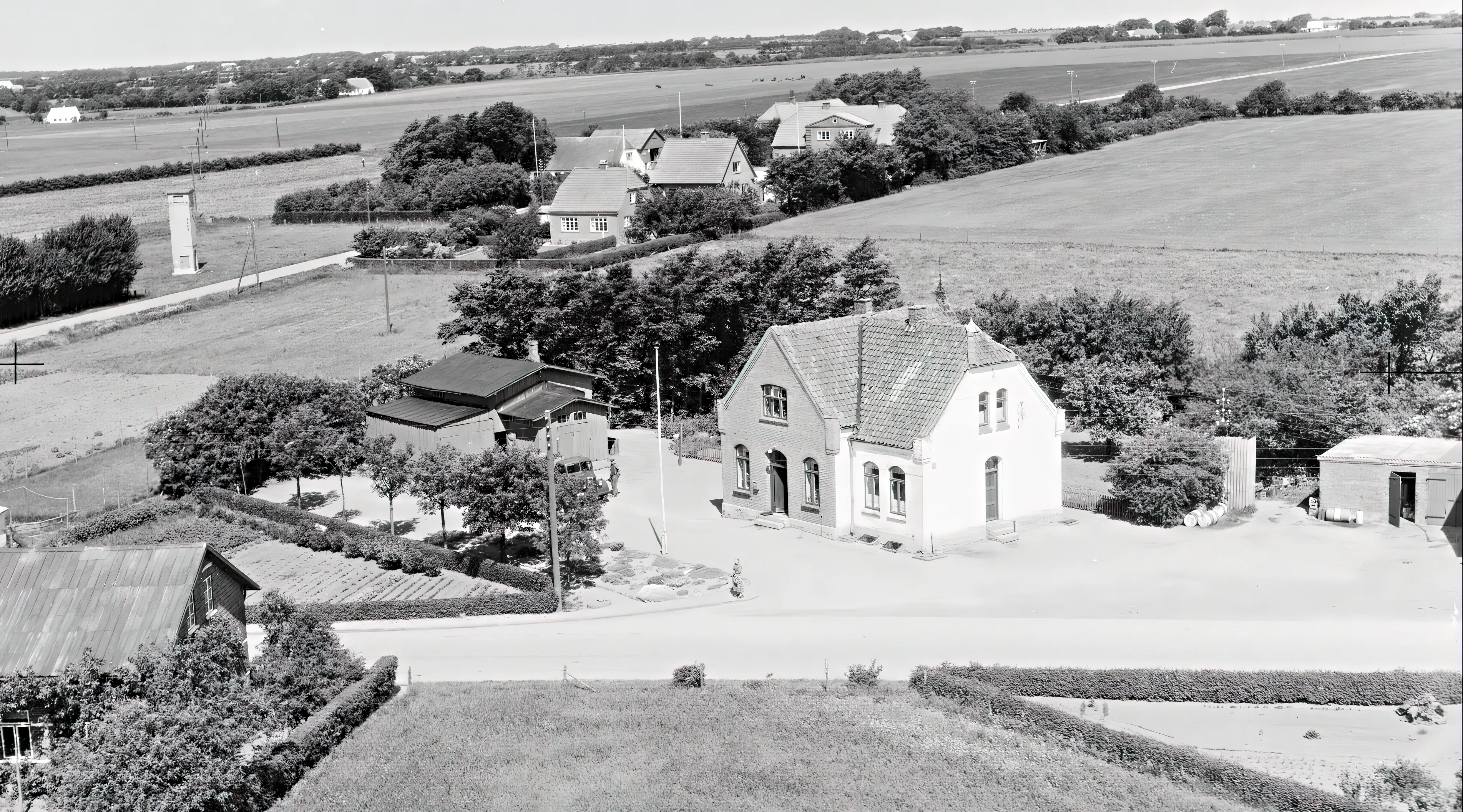 Billede af Vester Lindet Station.