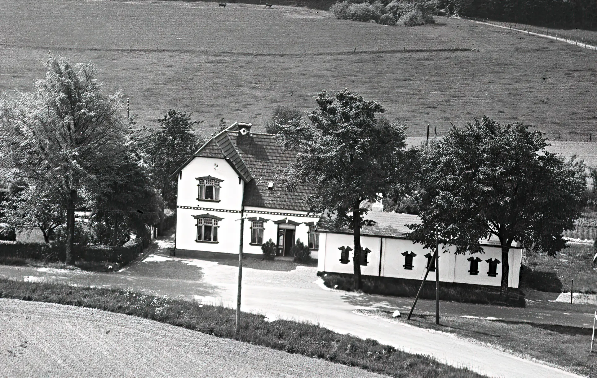 Billede af Hjerndrup Station. Billede af Hjerndrup Station.