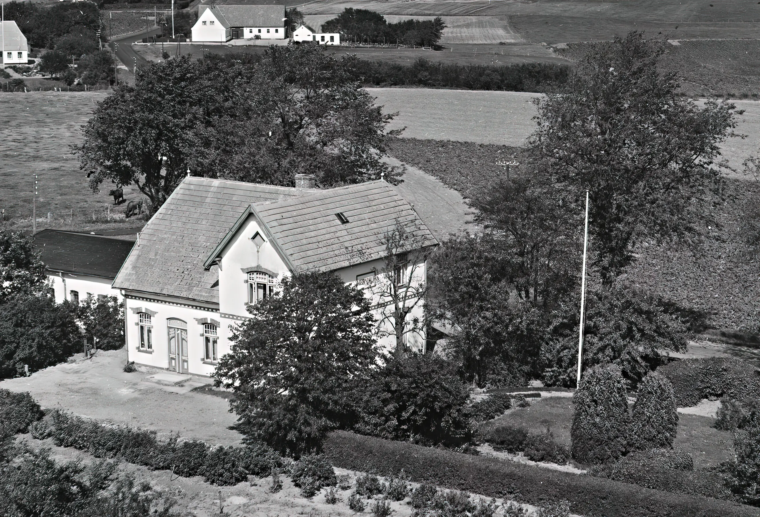 Billede af Hjerndrup Station.