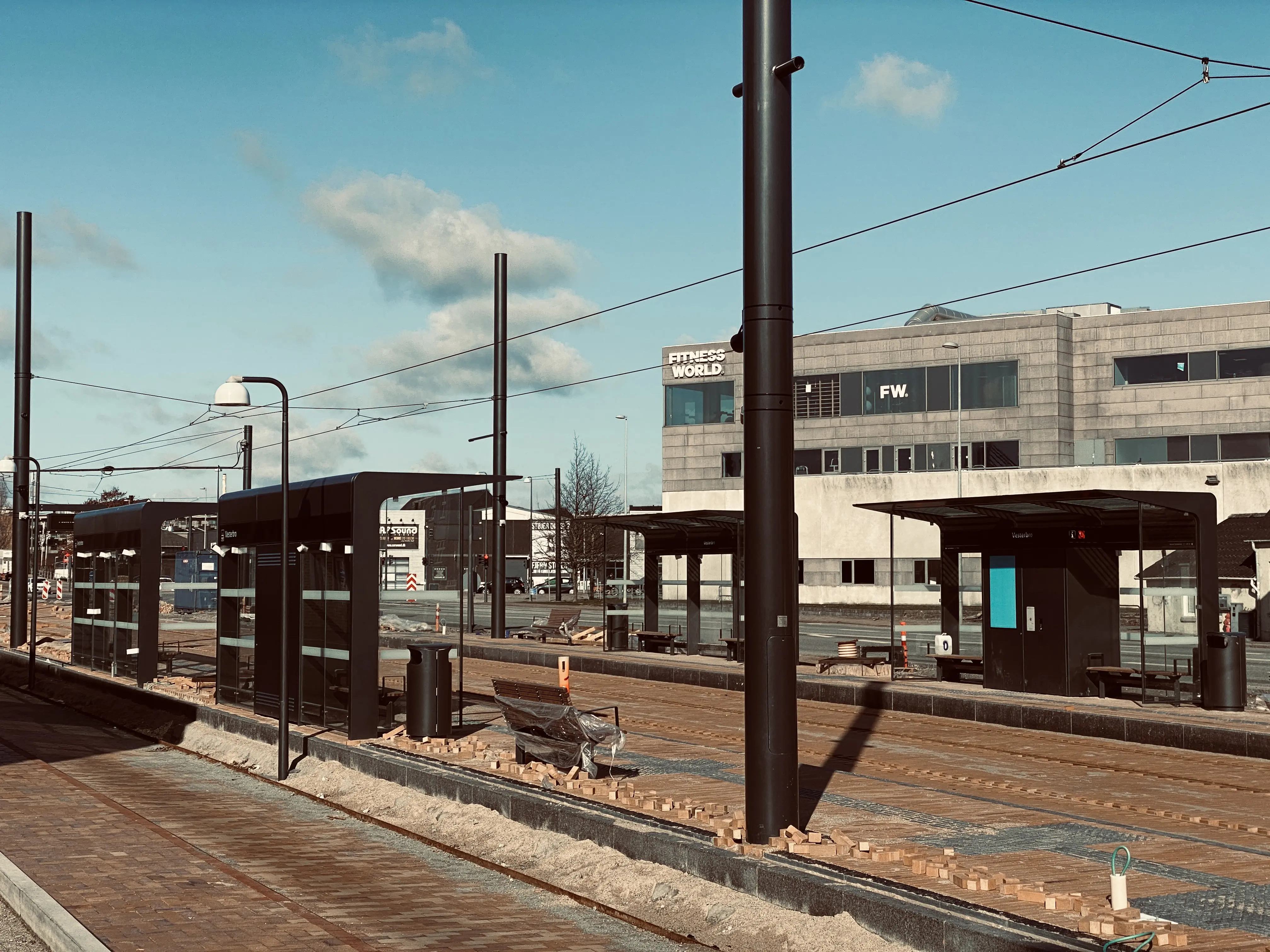 Billede af Vesterbro Letbanestation. Billede af Vesterbro Letbanestation.