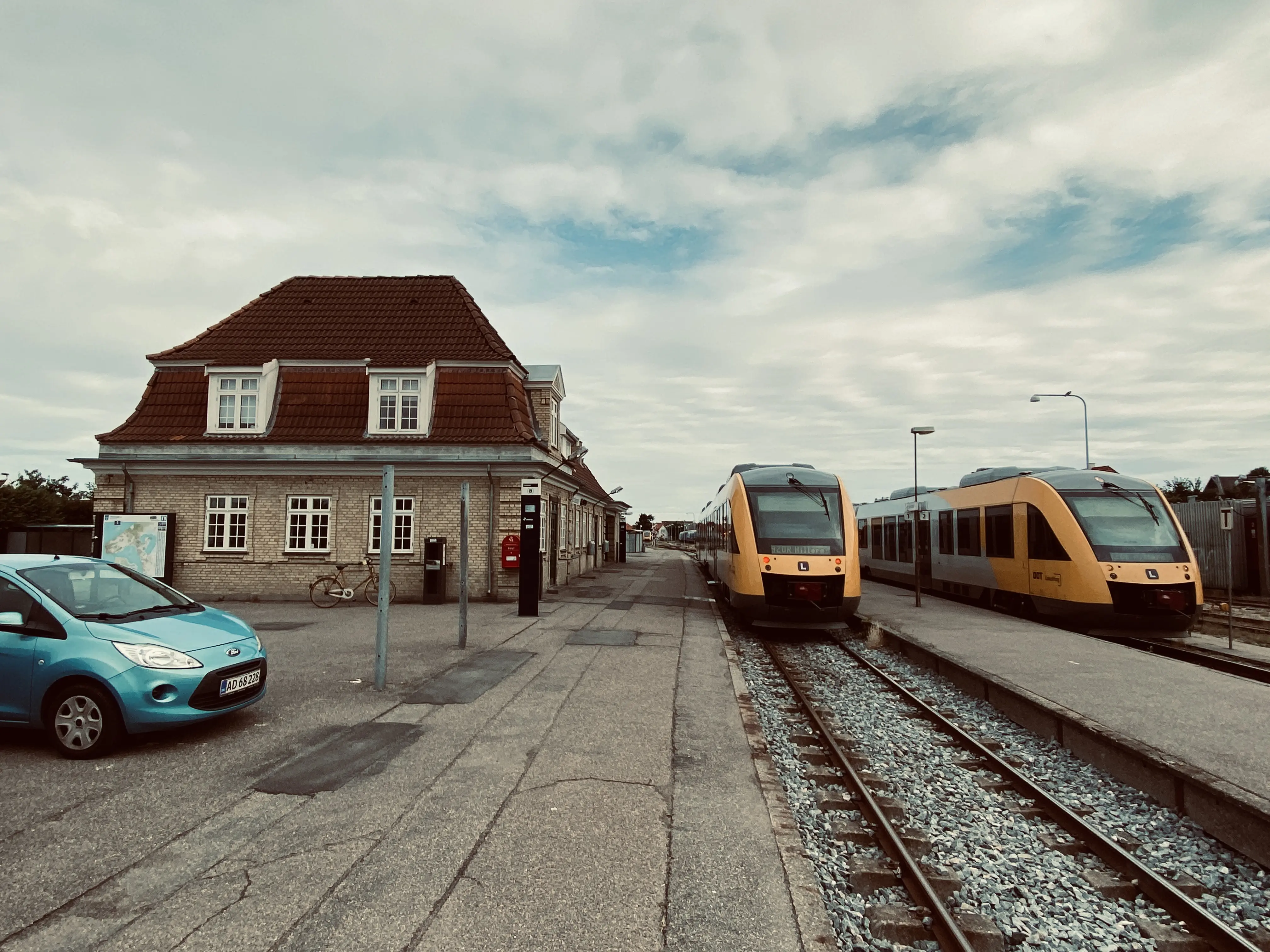 Billede af Hundested Station.