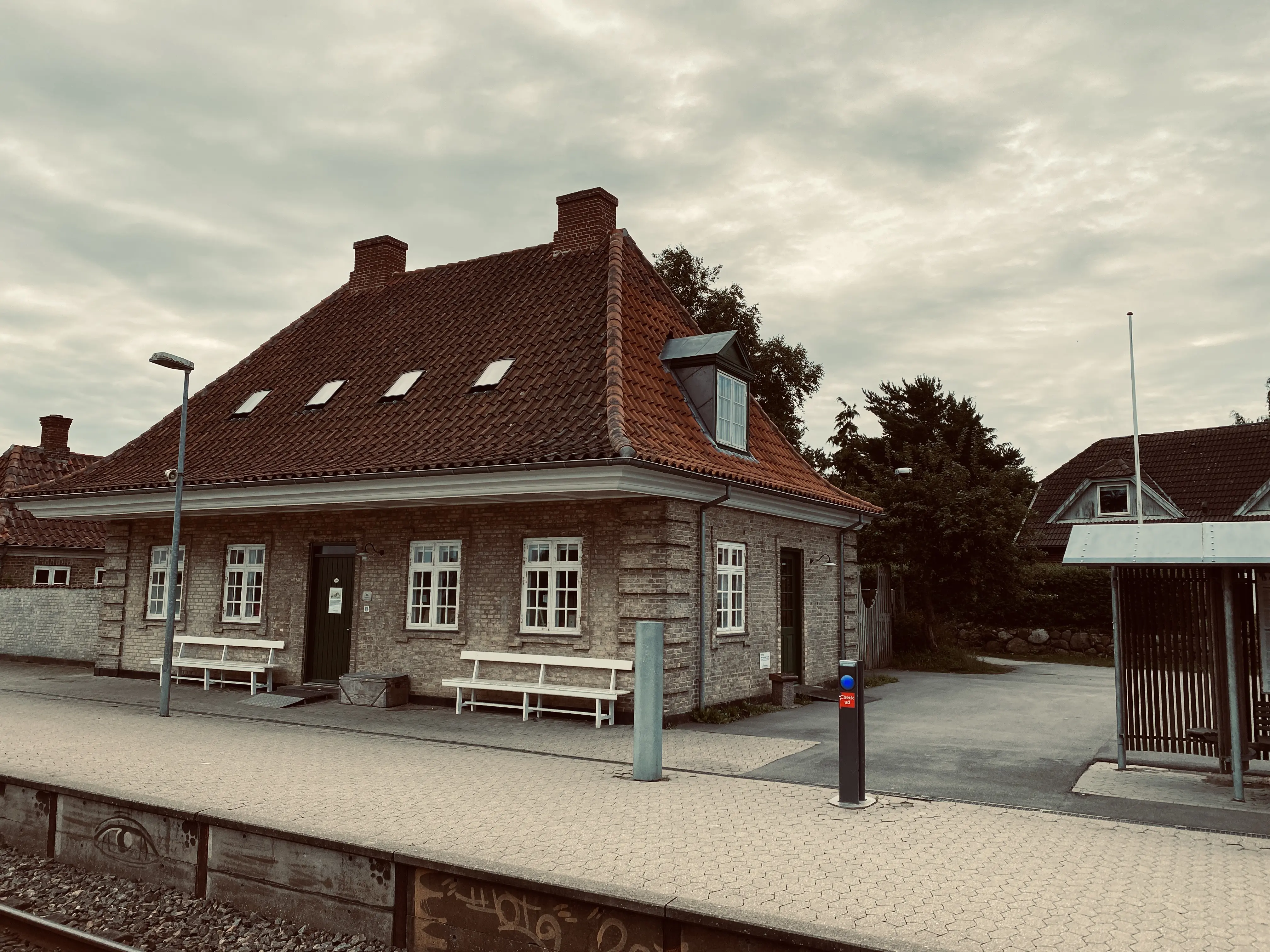 Billede af Dyssekilde Station.