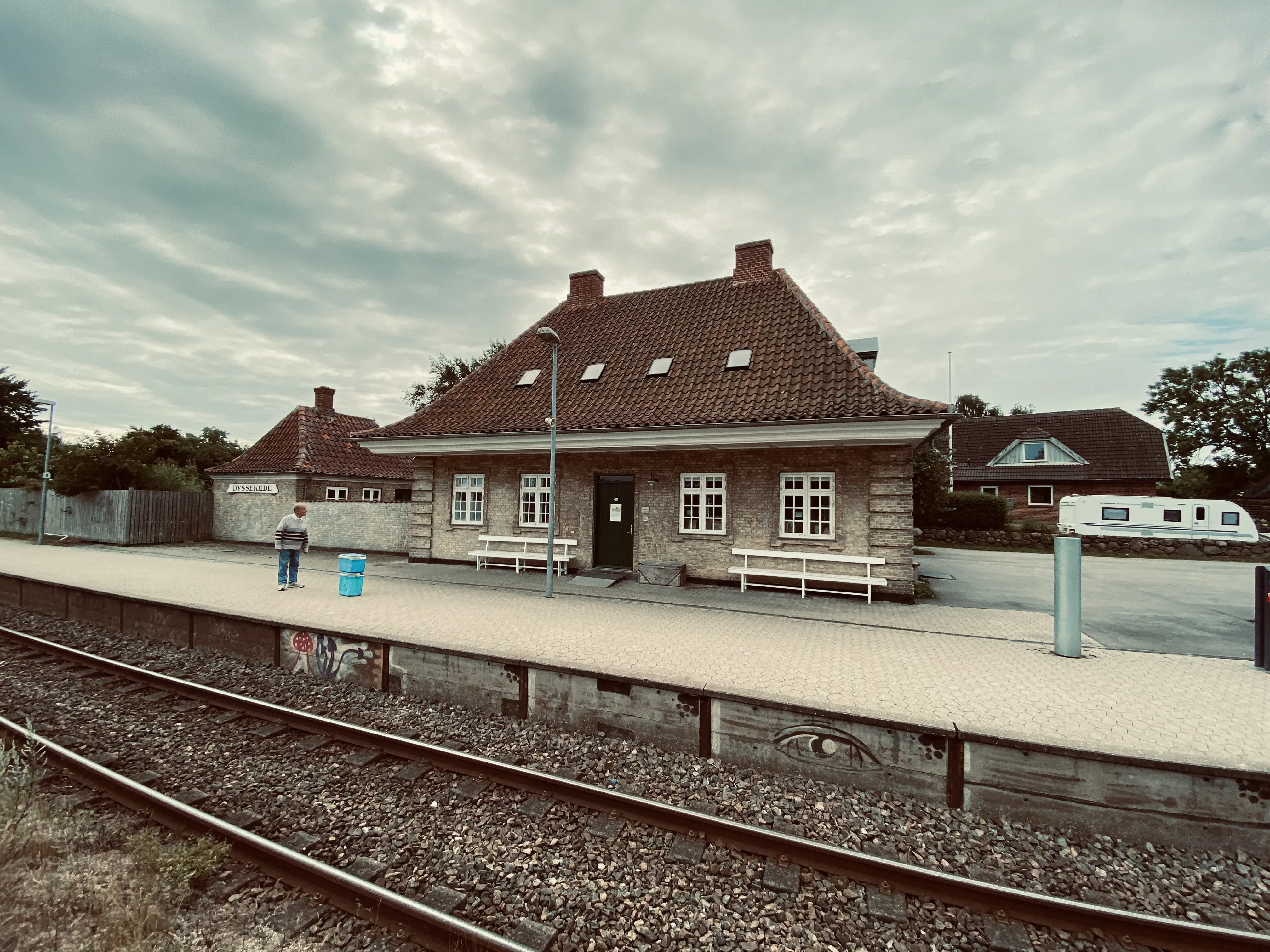 Billede af Dyssekilde Station.