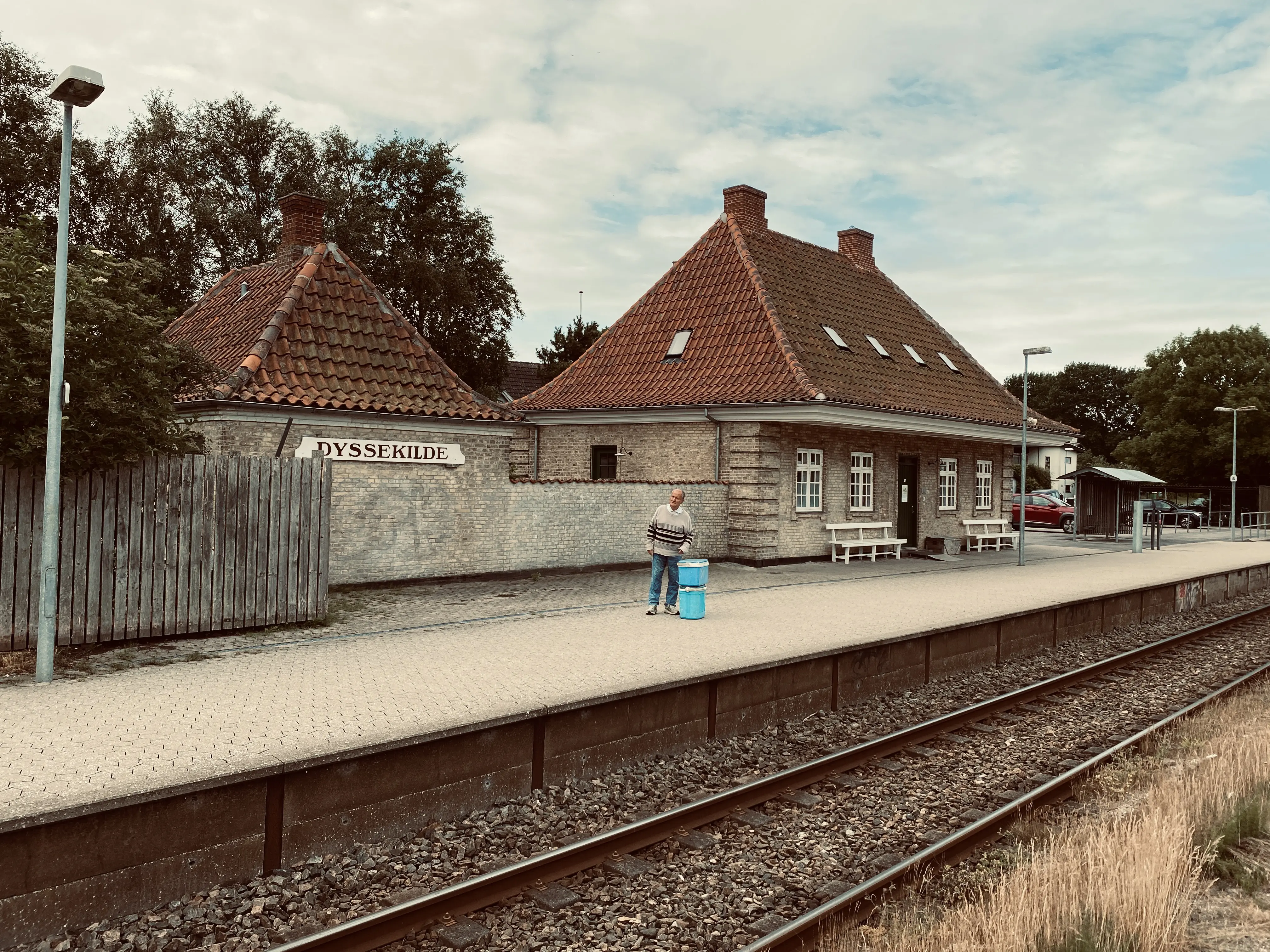 Billede af Dyssekilde Station.