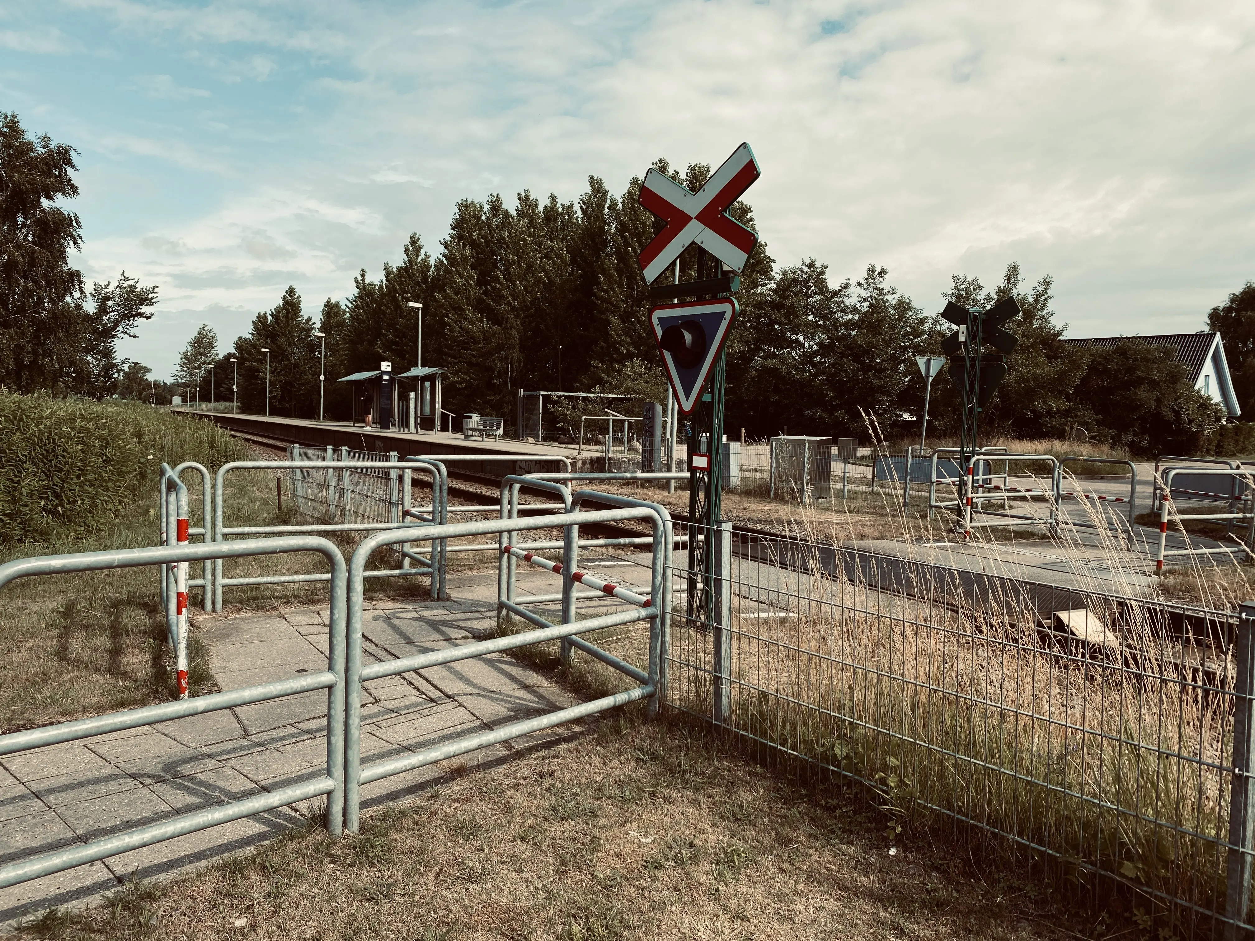 Billede af Hanehoved Trinbræt. Billede af Hanehoved Trinbræt.