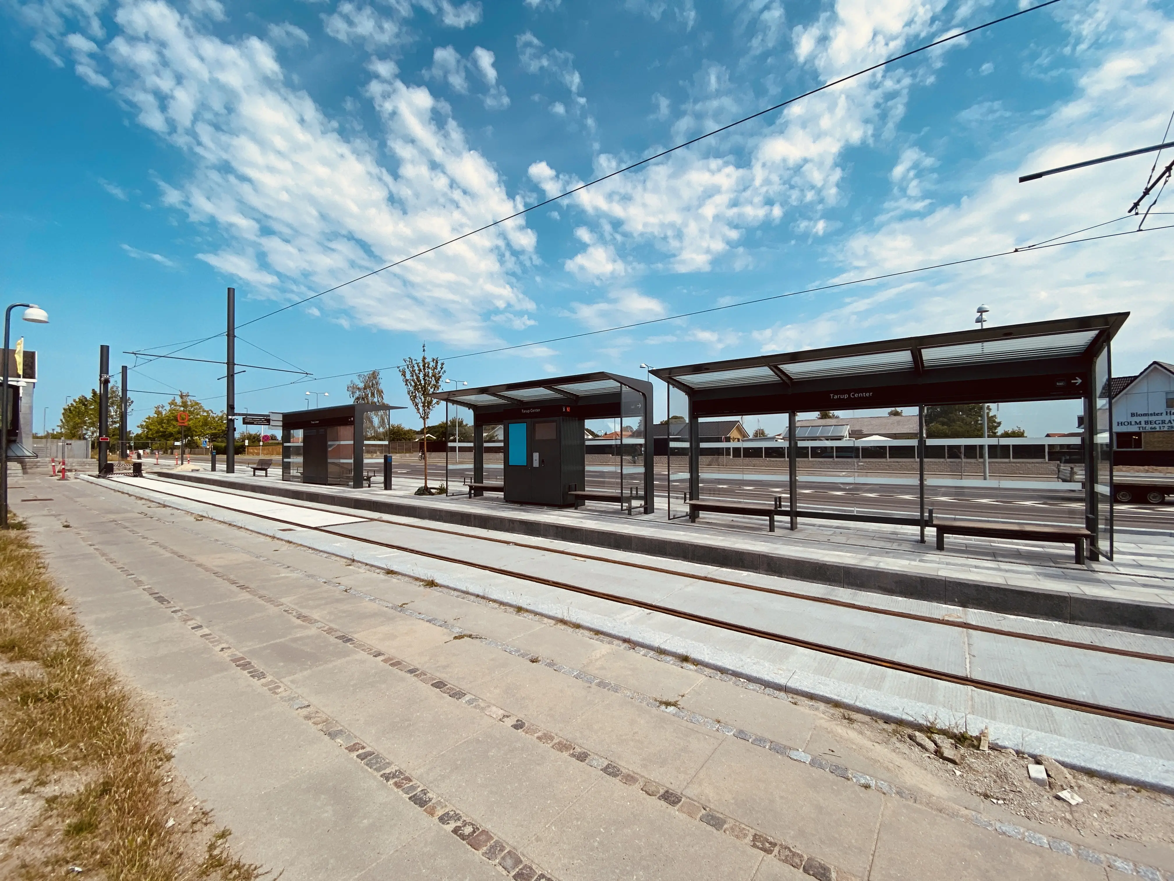 Billede af Tarup Center Letbanestation. Billede af Tarup Center Letbanestation.