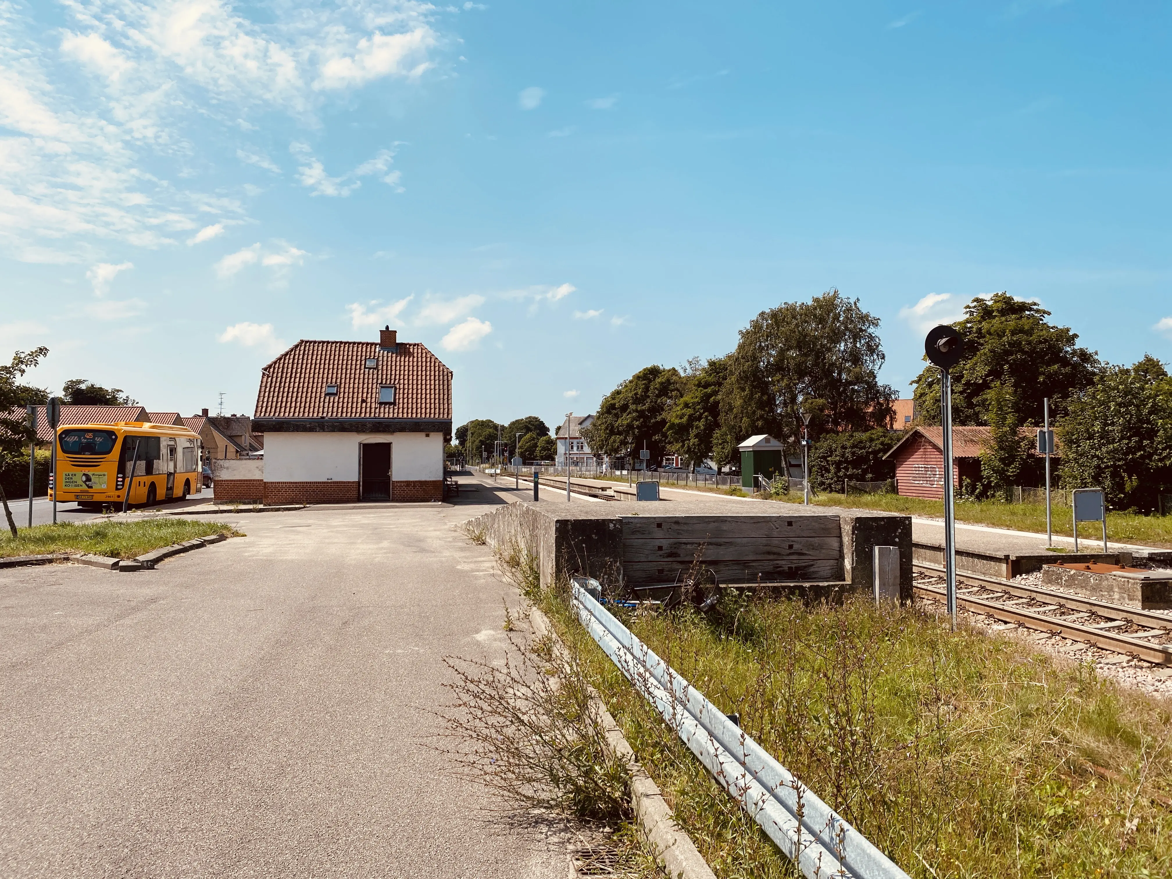 Billede af Stenlille Stations læsserampe. Billede af Stenlille Stations læsserampe.