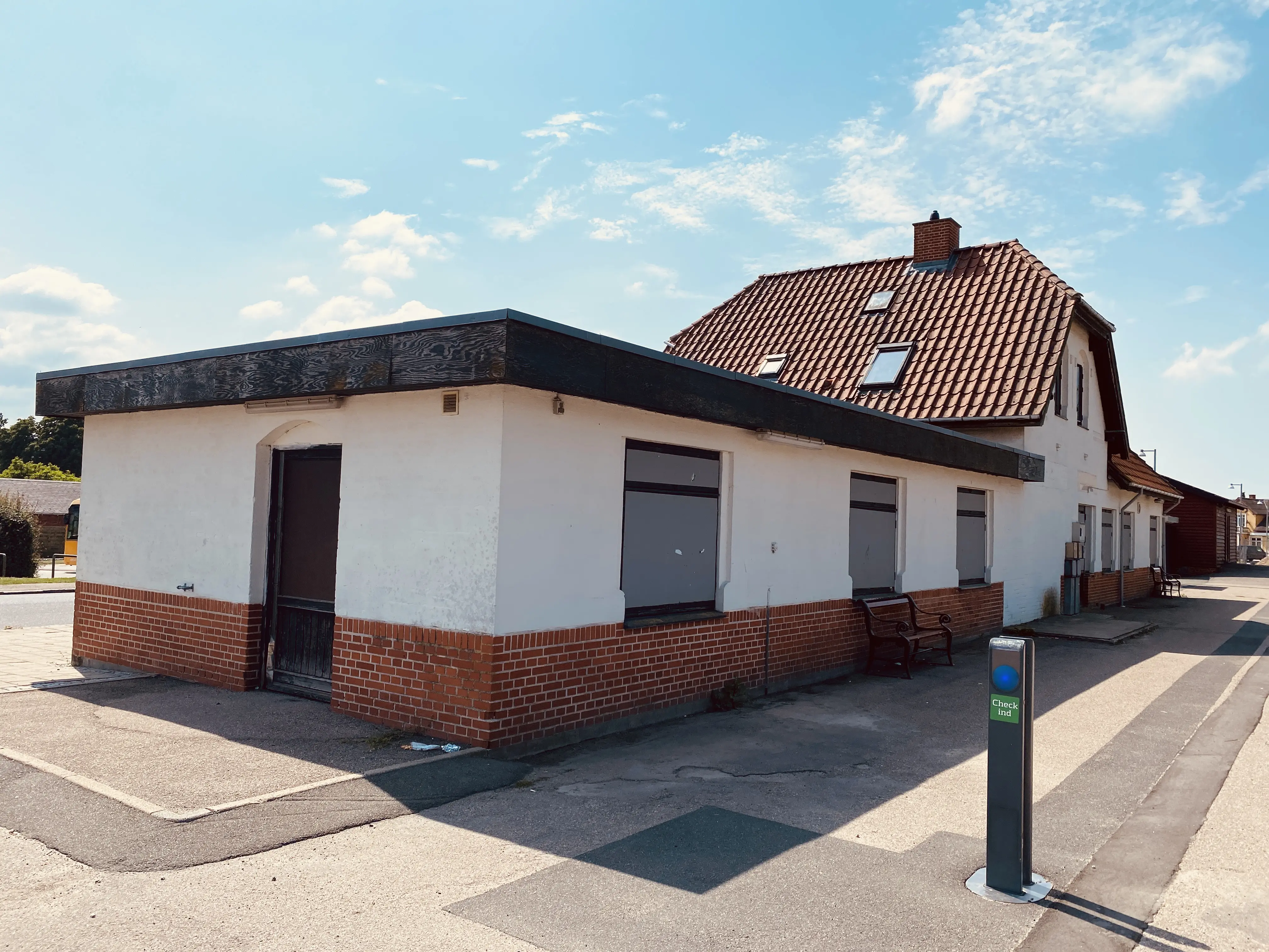 Billede af Stenlille Station set fra sporsiden. Billede af Stenlille Station set fra sporsiden.