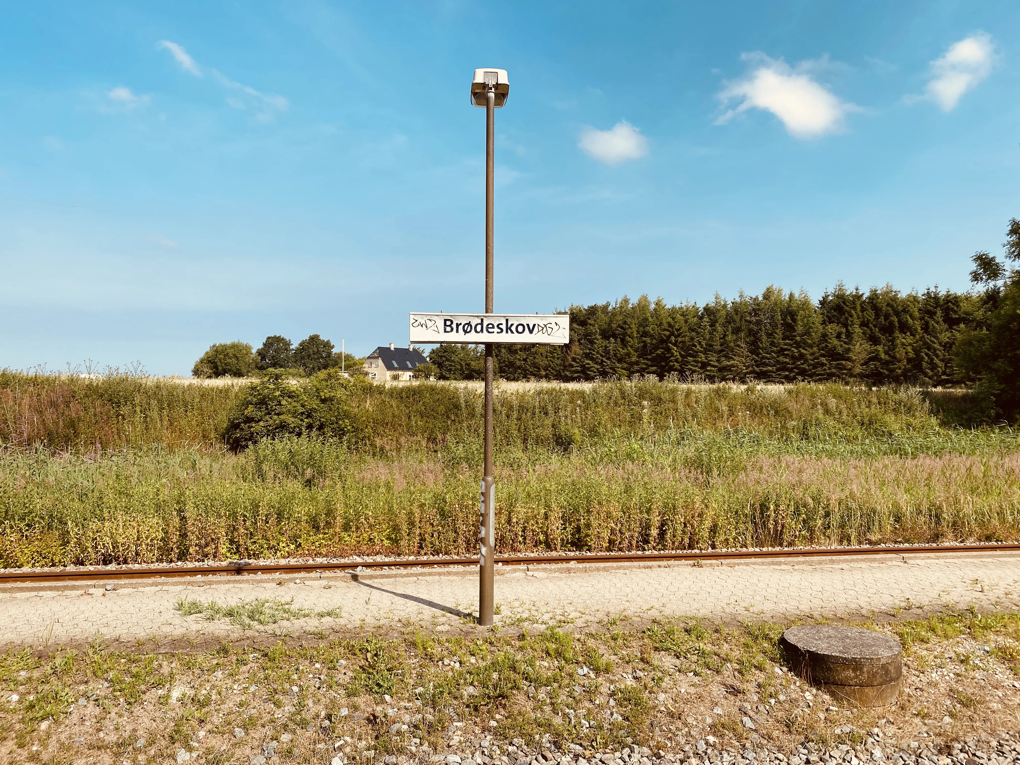 Billede af Brødeskov Station.