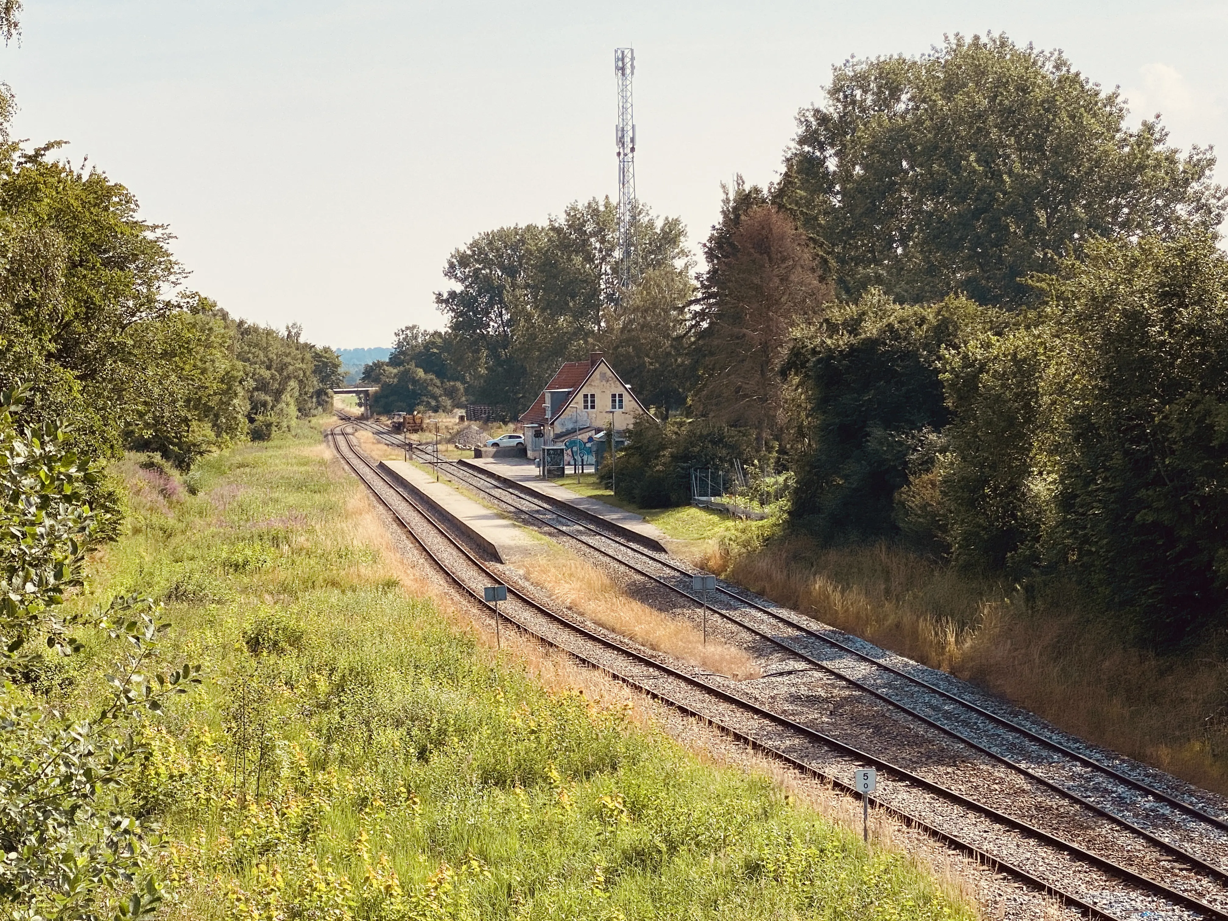 Billede af Brødeskov Station.