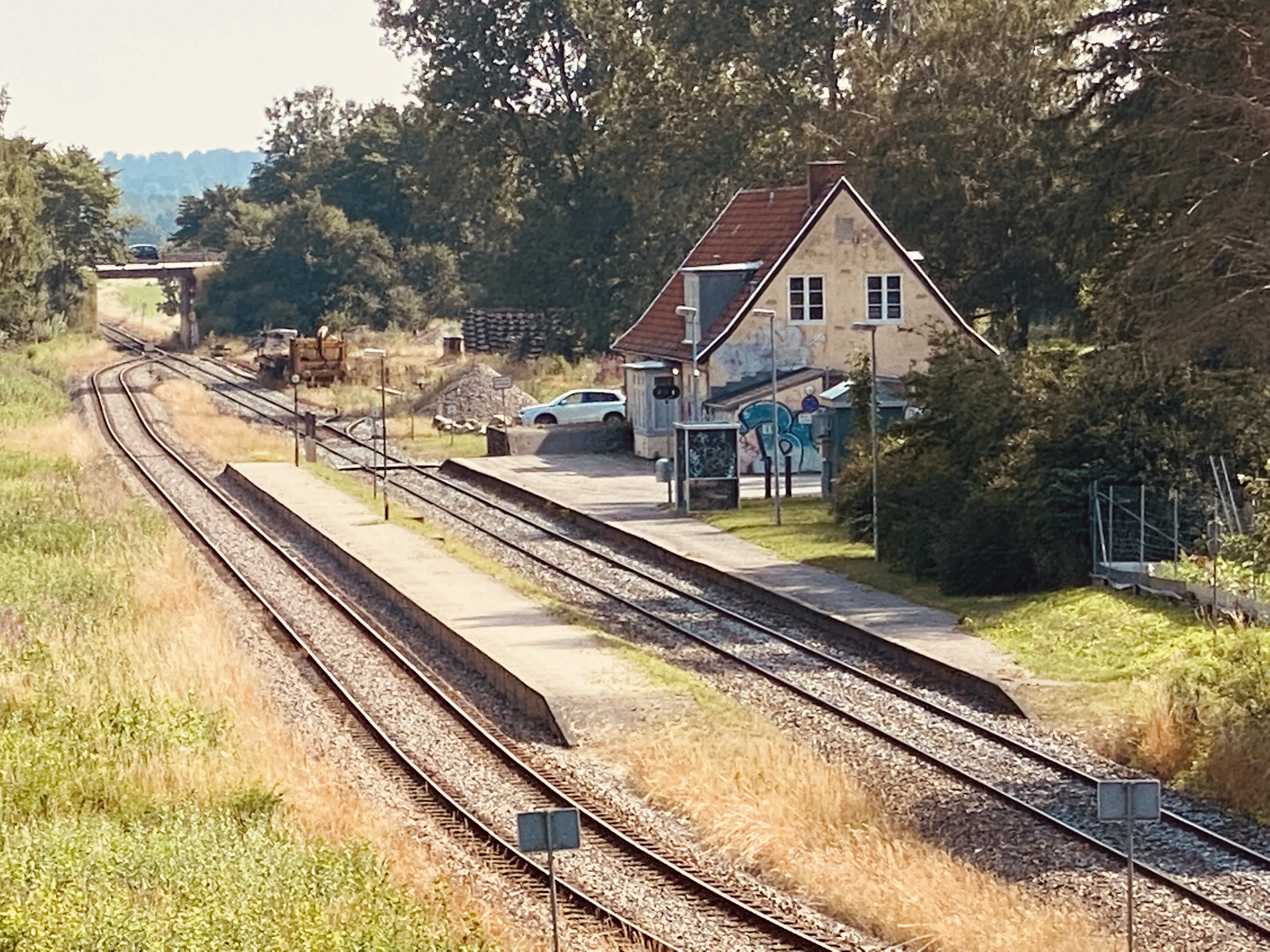 Billede af Brødeskov Station.