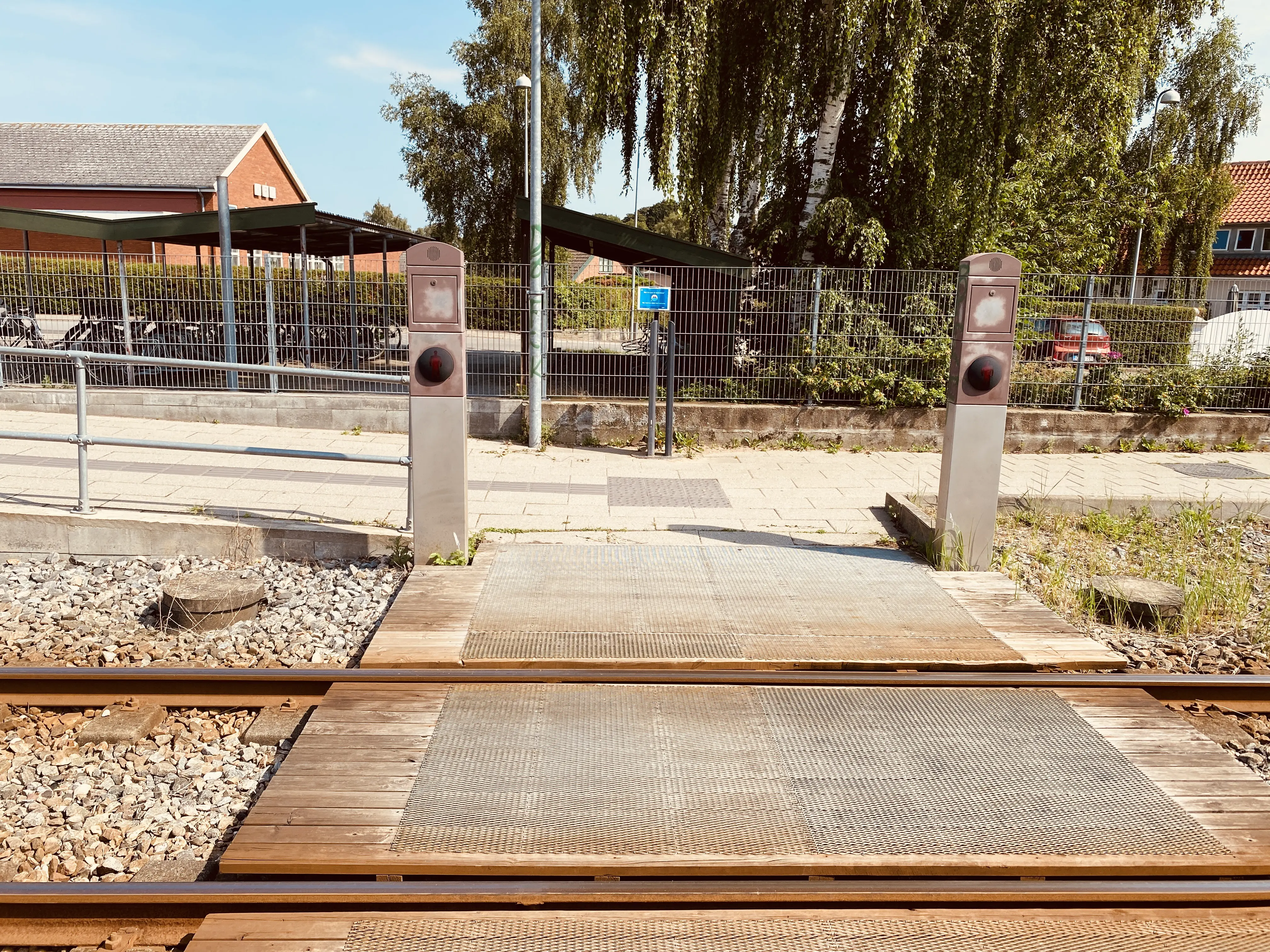 Billede af Skævinge Station.