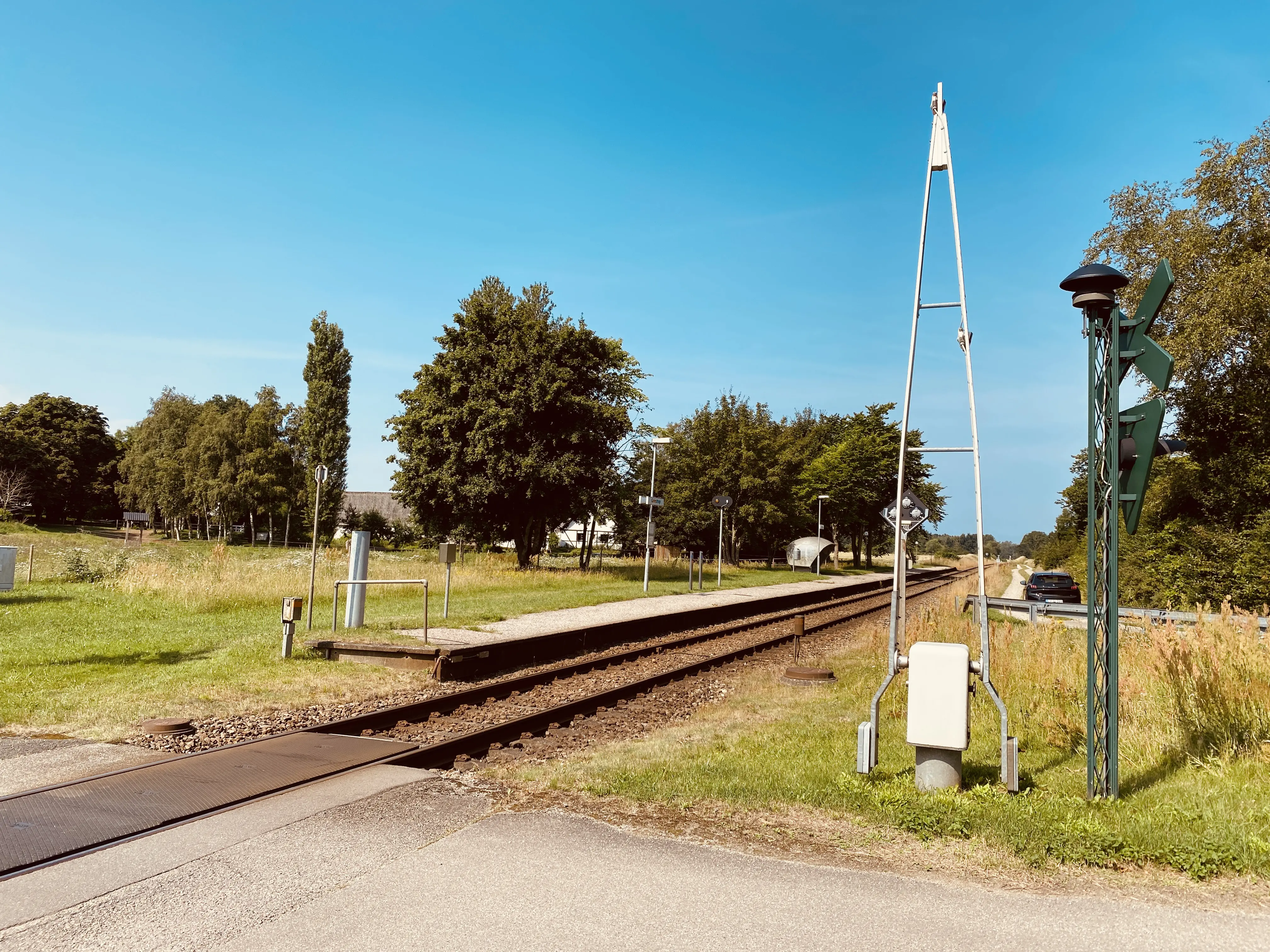 Billede af Grimstrup Trinbræt. Billede af Grimstrup Trinbræt.