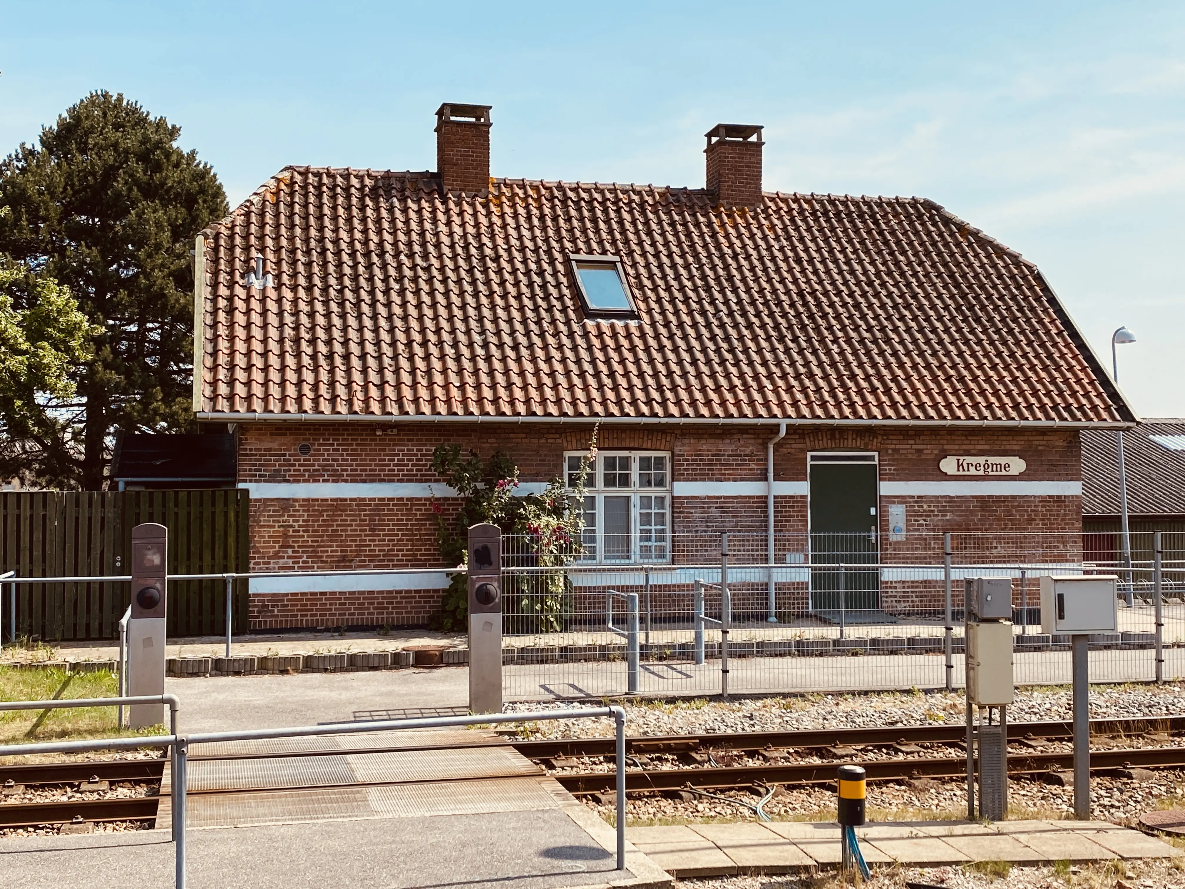 Billede af Kregme Station.