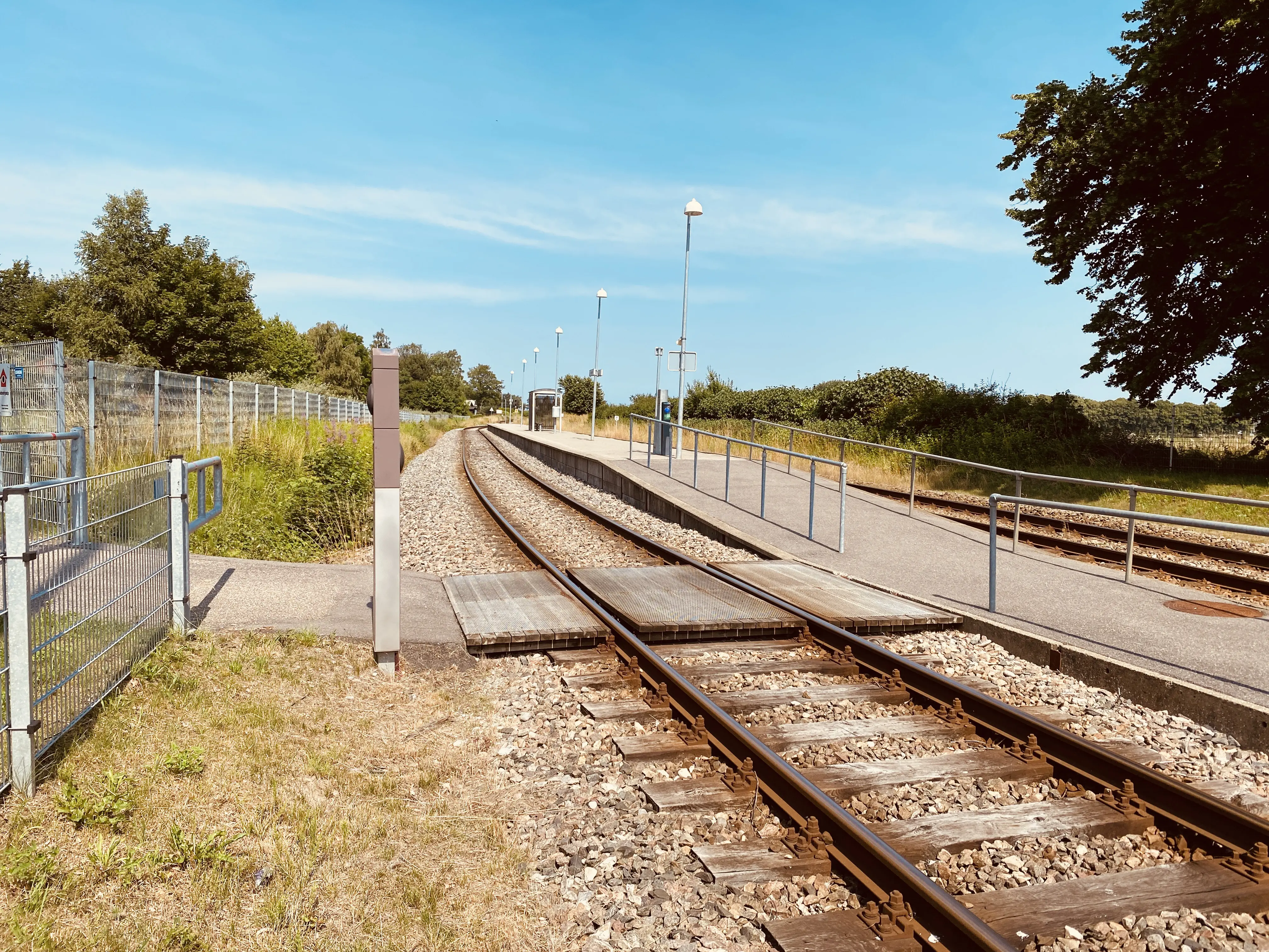 Billede af Kregme Station.