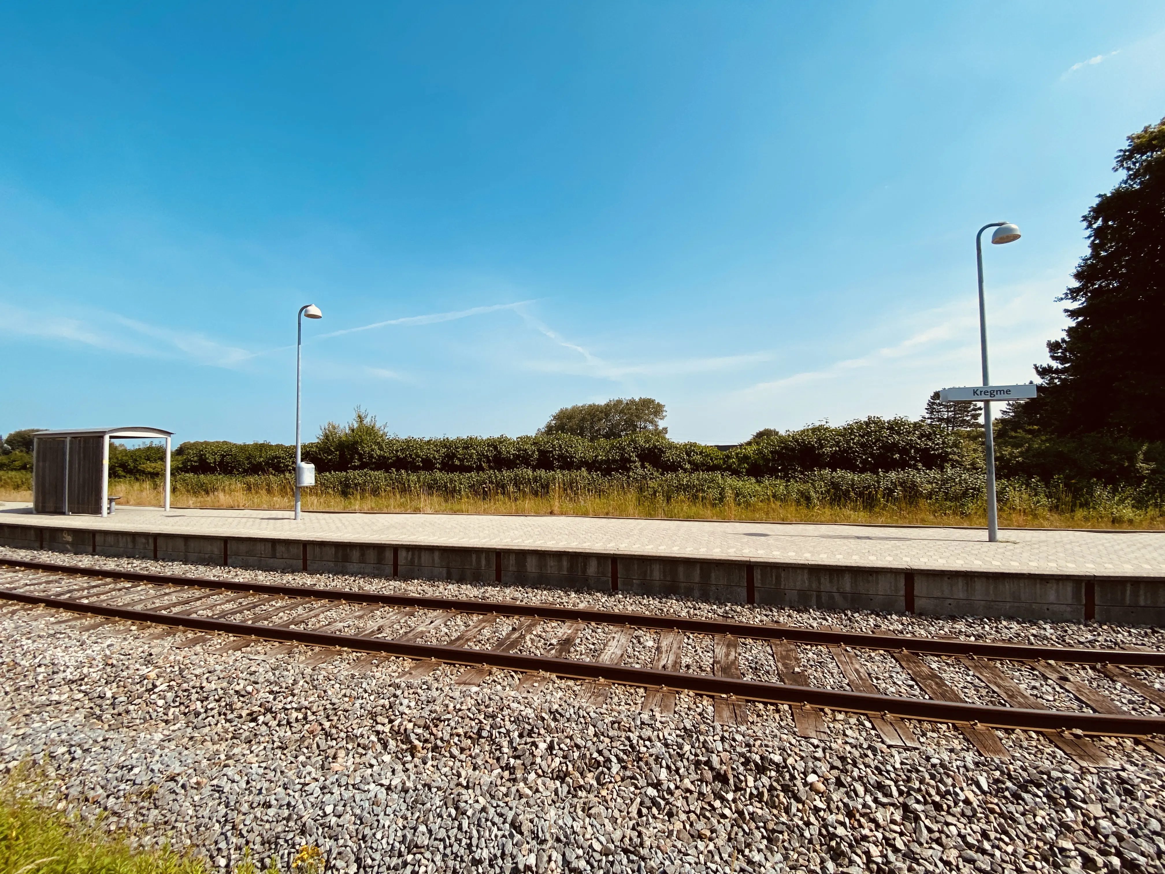 Billede af Kregme Station. Billede af Kregme Station.