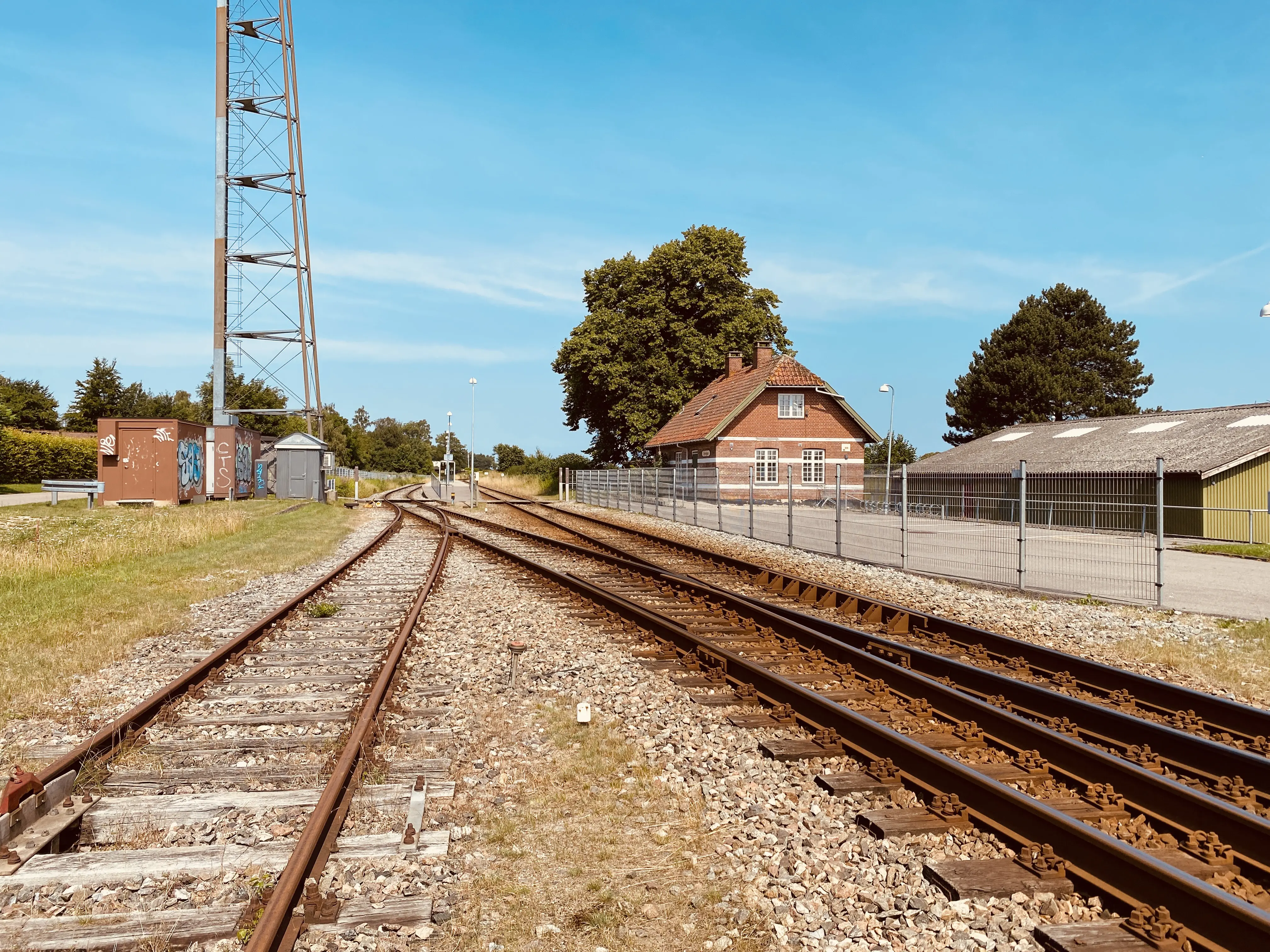 Billede af Kregme Station.