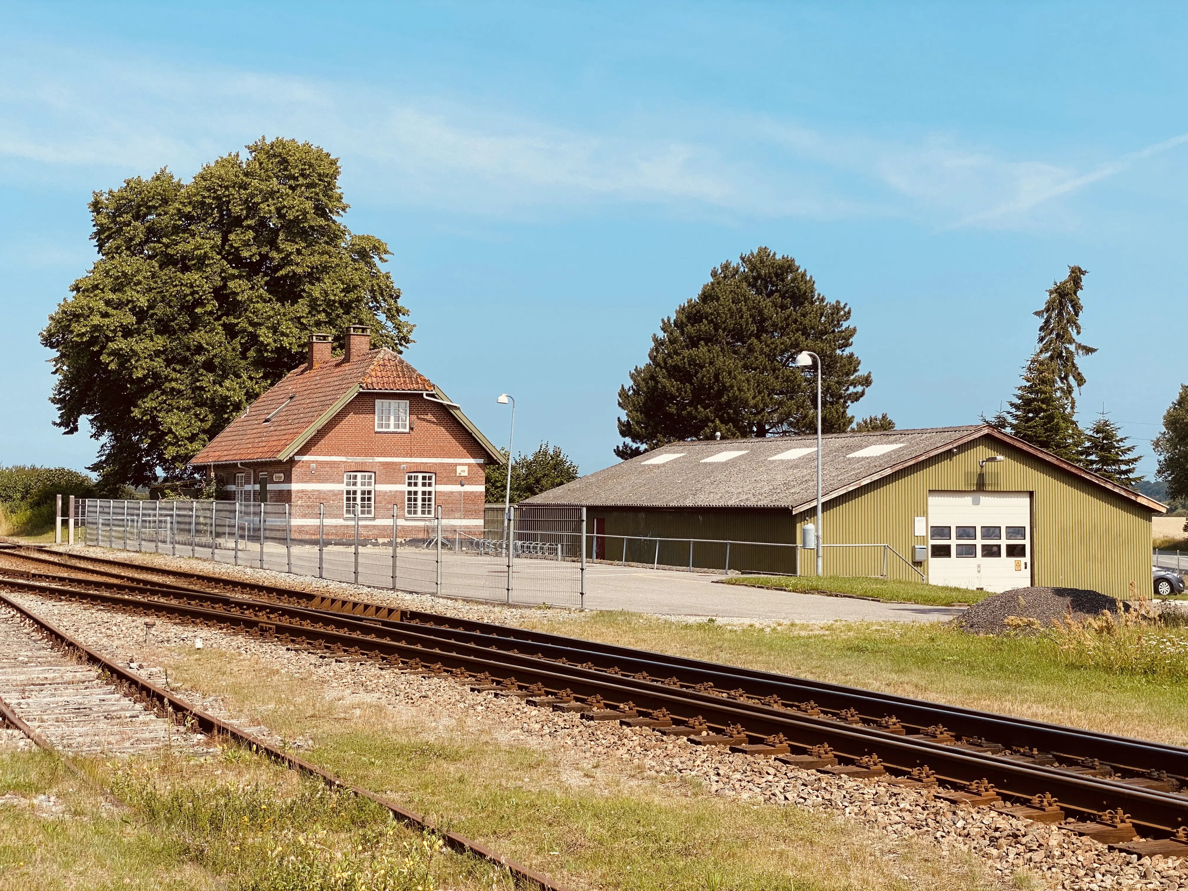 Billede af Kregme Station.