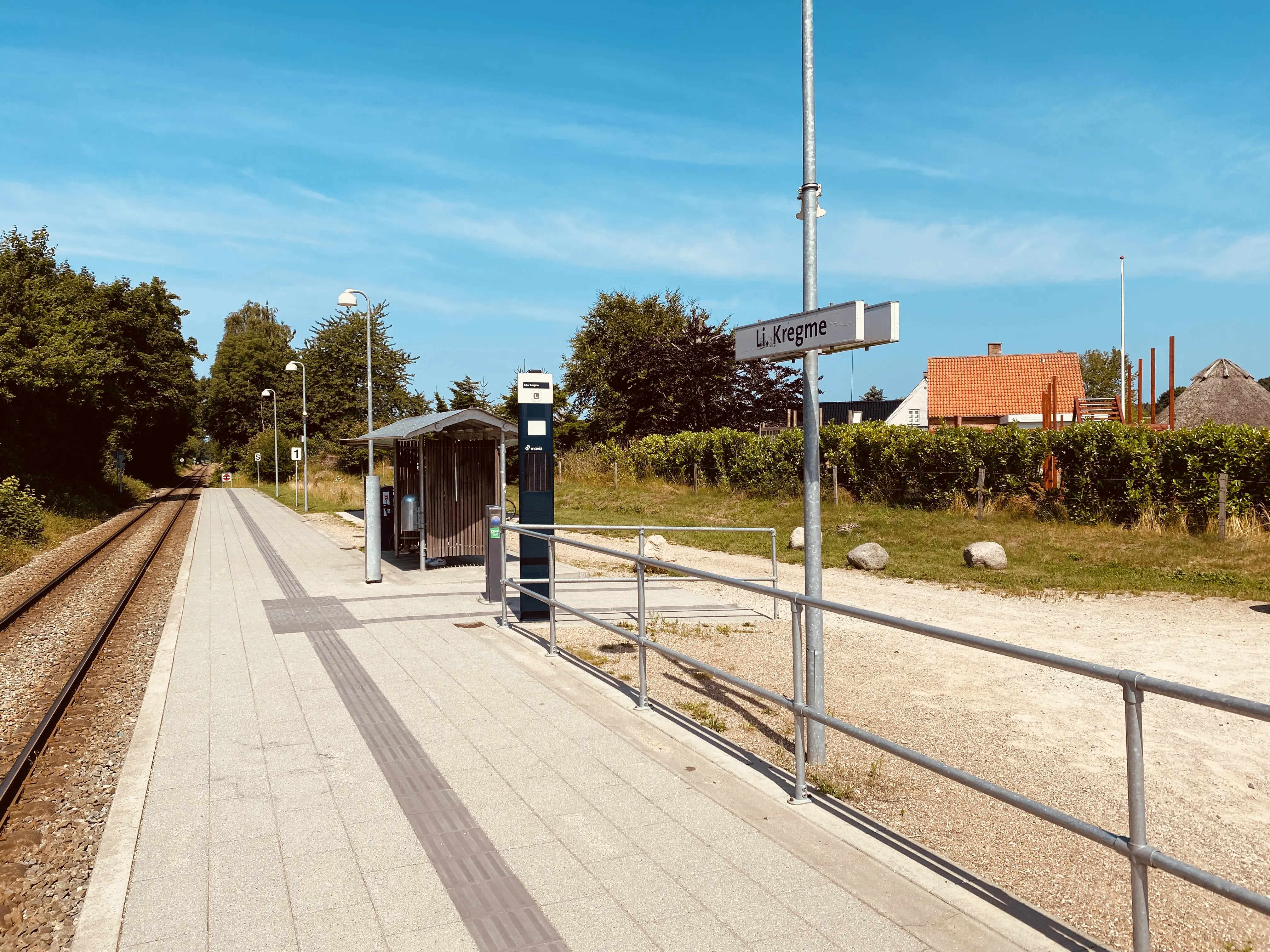 Billede af Lille Kregme Trinbræt. Billede af Lille Kregme Trinbræt.