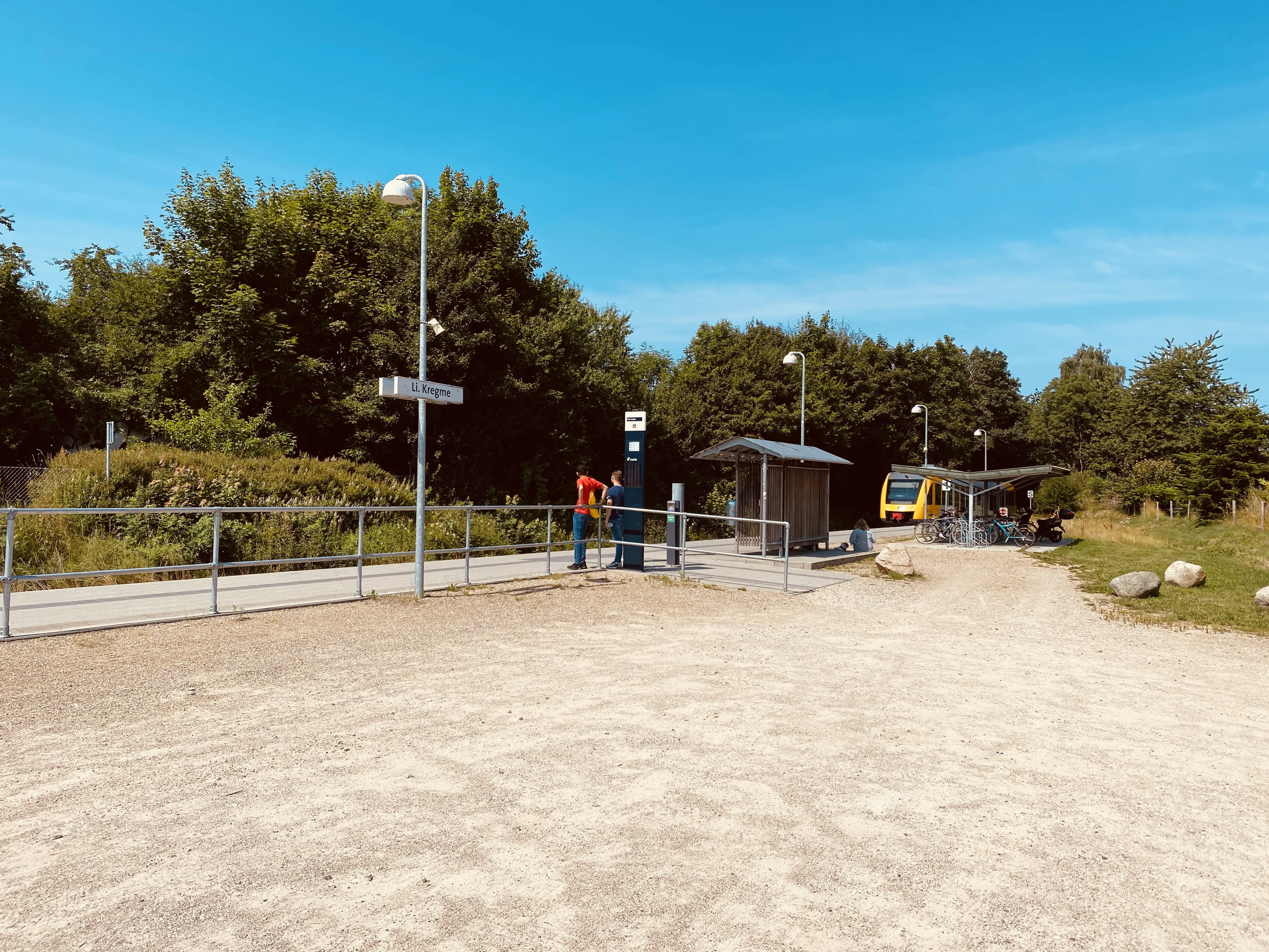 Billede af Lille Kregme Trinbræt. Billede af Lille Kregme Trinbræt.