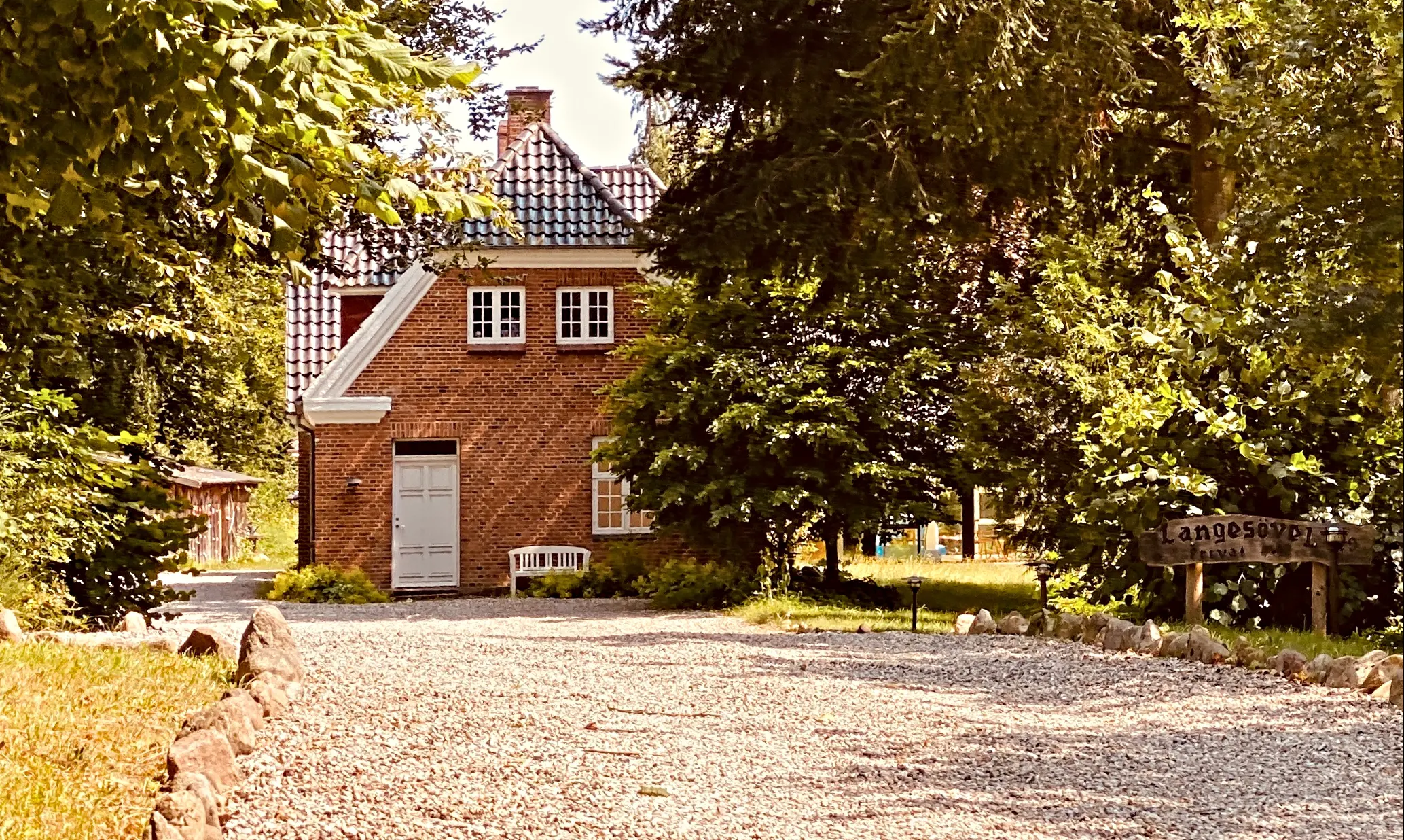 Billede af Langesø Station.