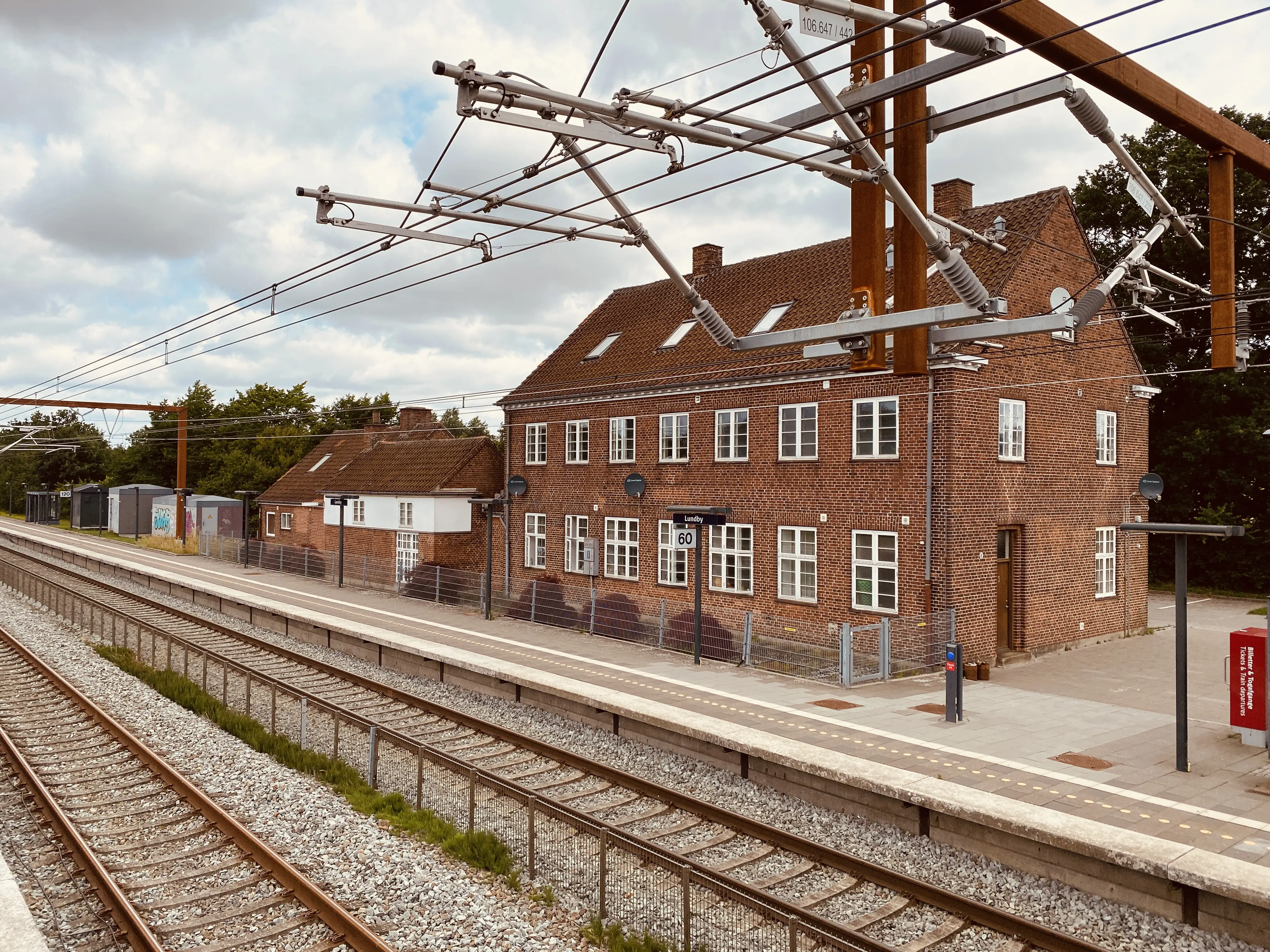 Billede af Lundby Trinbræt. Billede af Lundby Trinbræt.