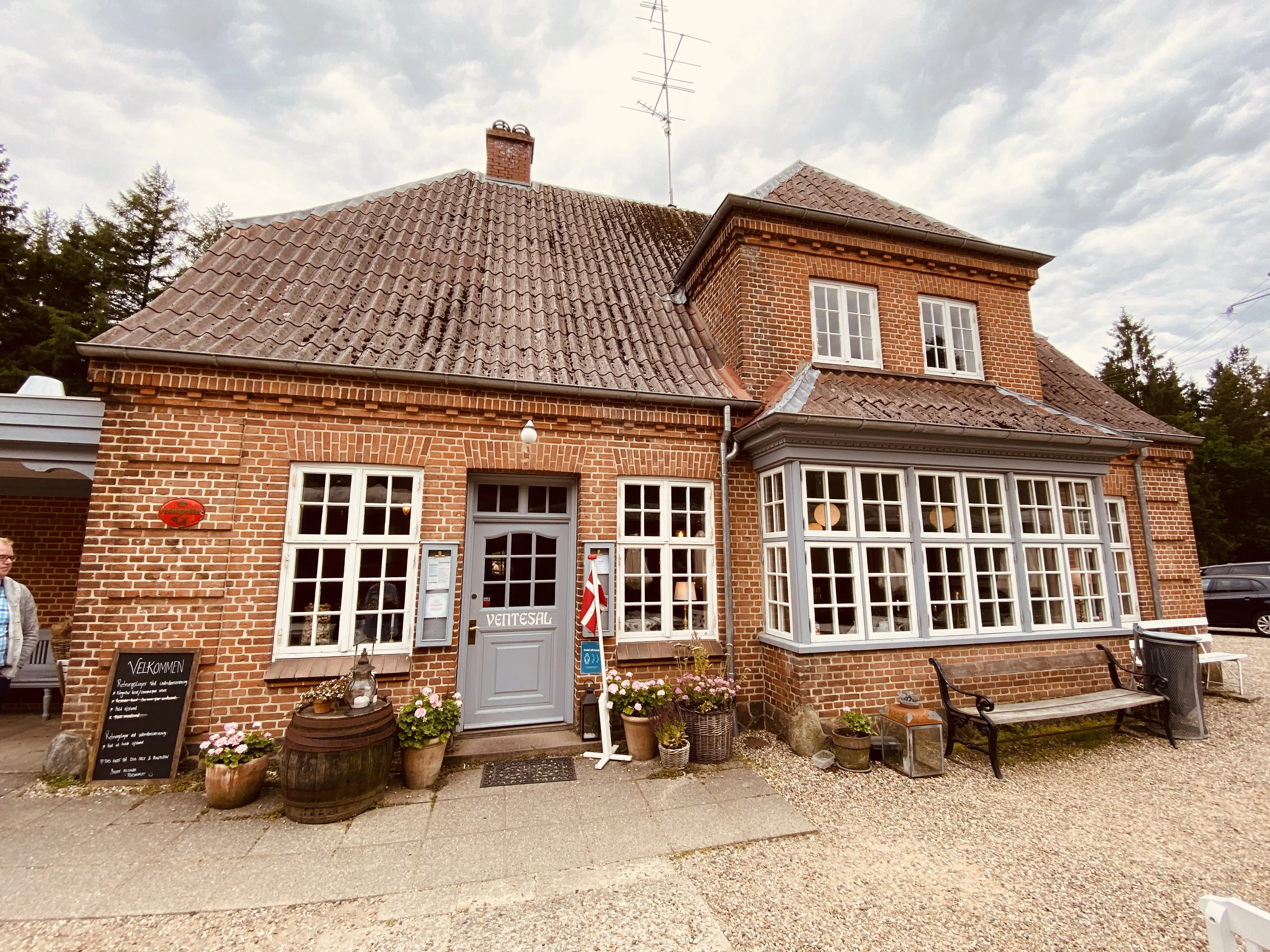 Billede af Vrads Station. Billede af Vrads Station.