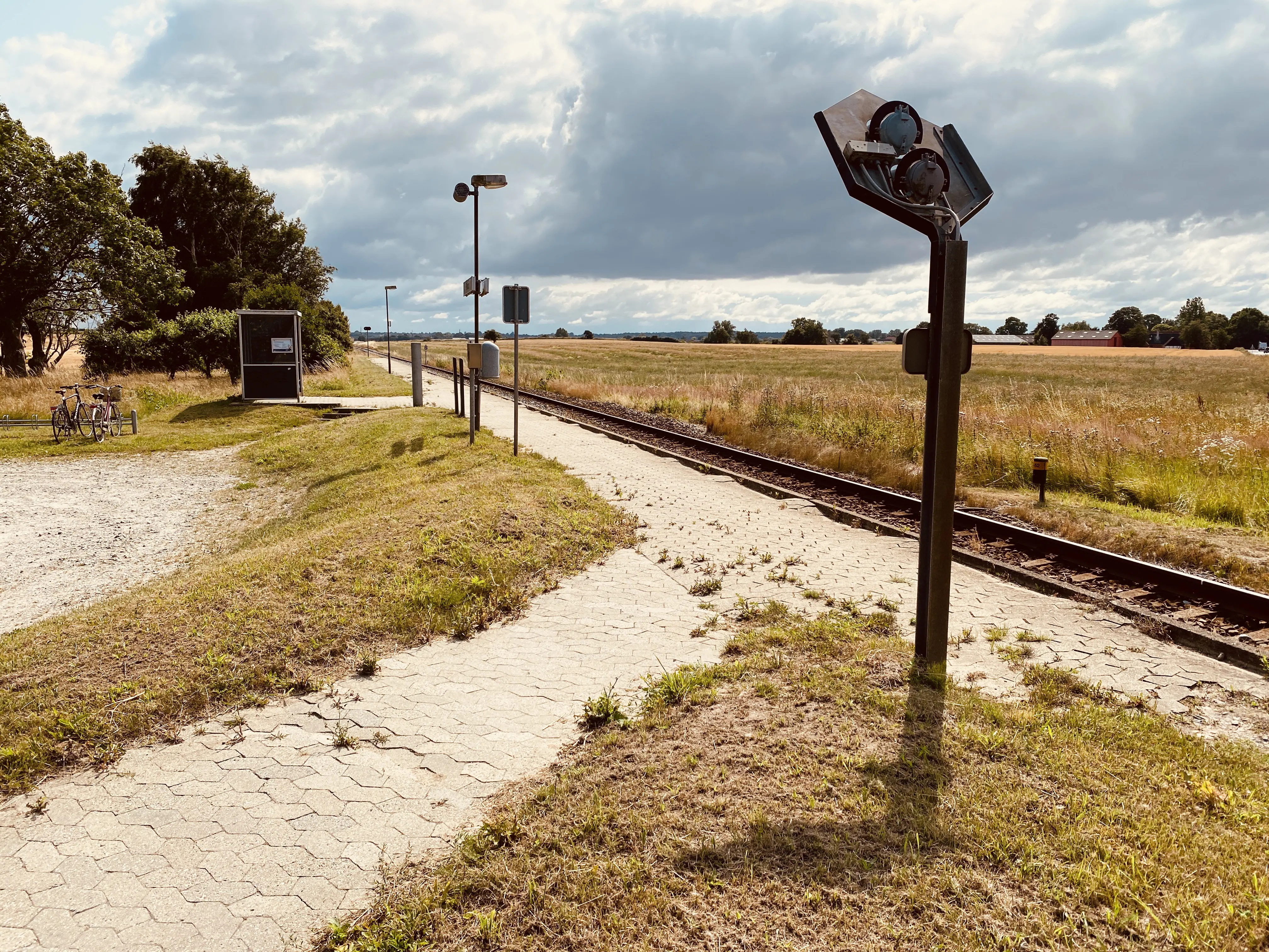 Billede af Pårup Trinbræt. Billede af Pårup Trinbræt.