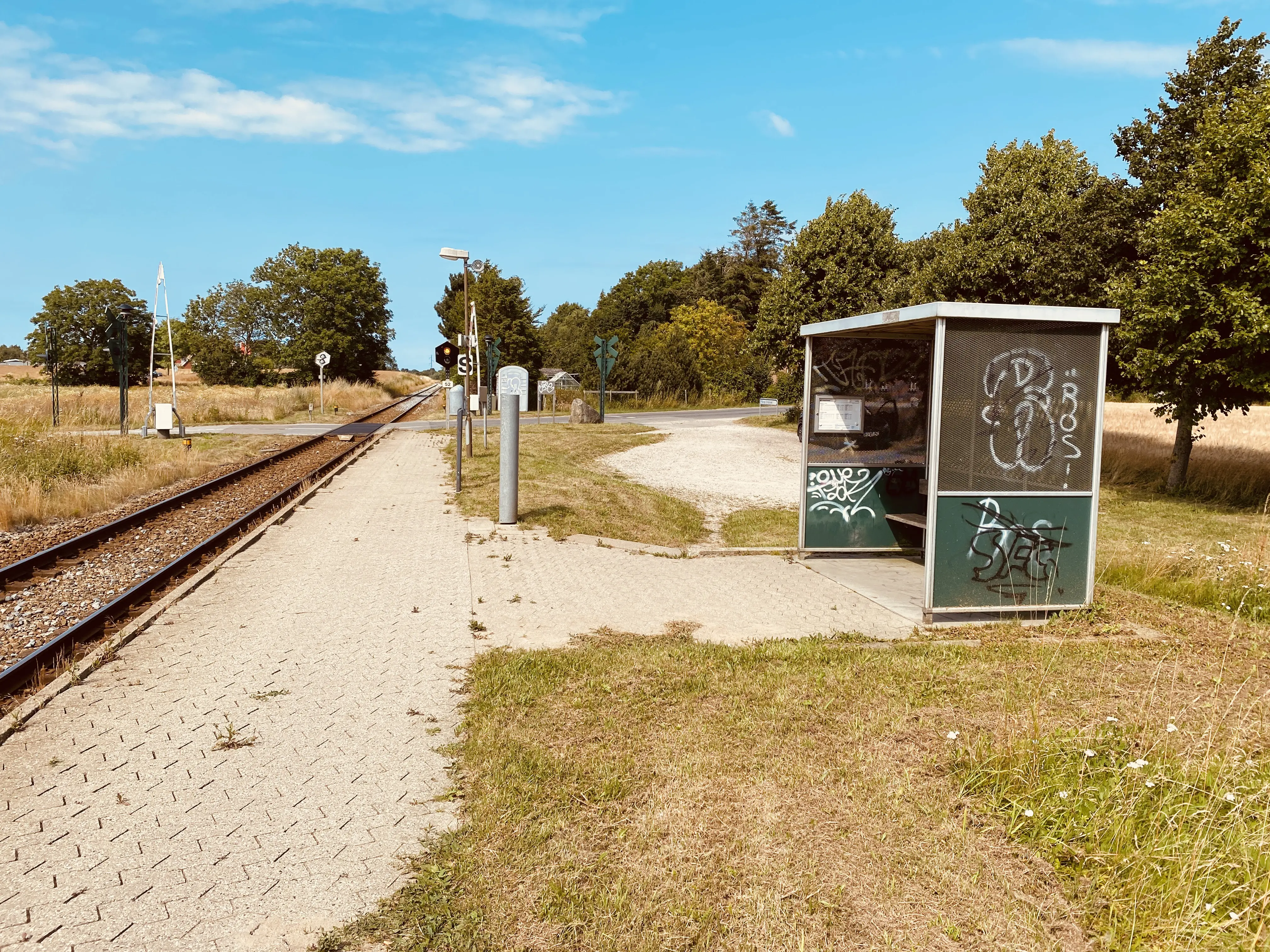 Billede af Pårup Trinbræt.