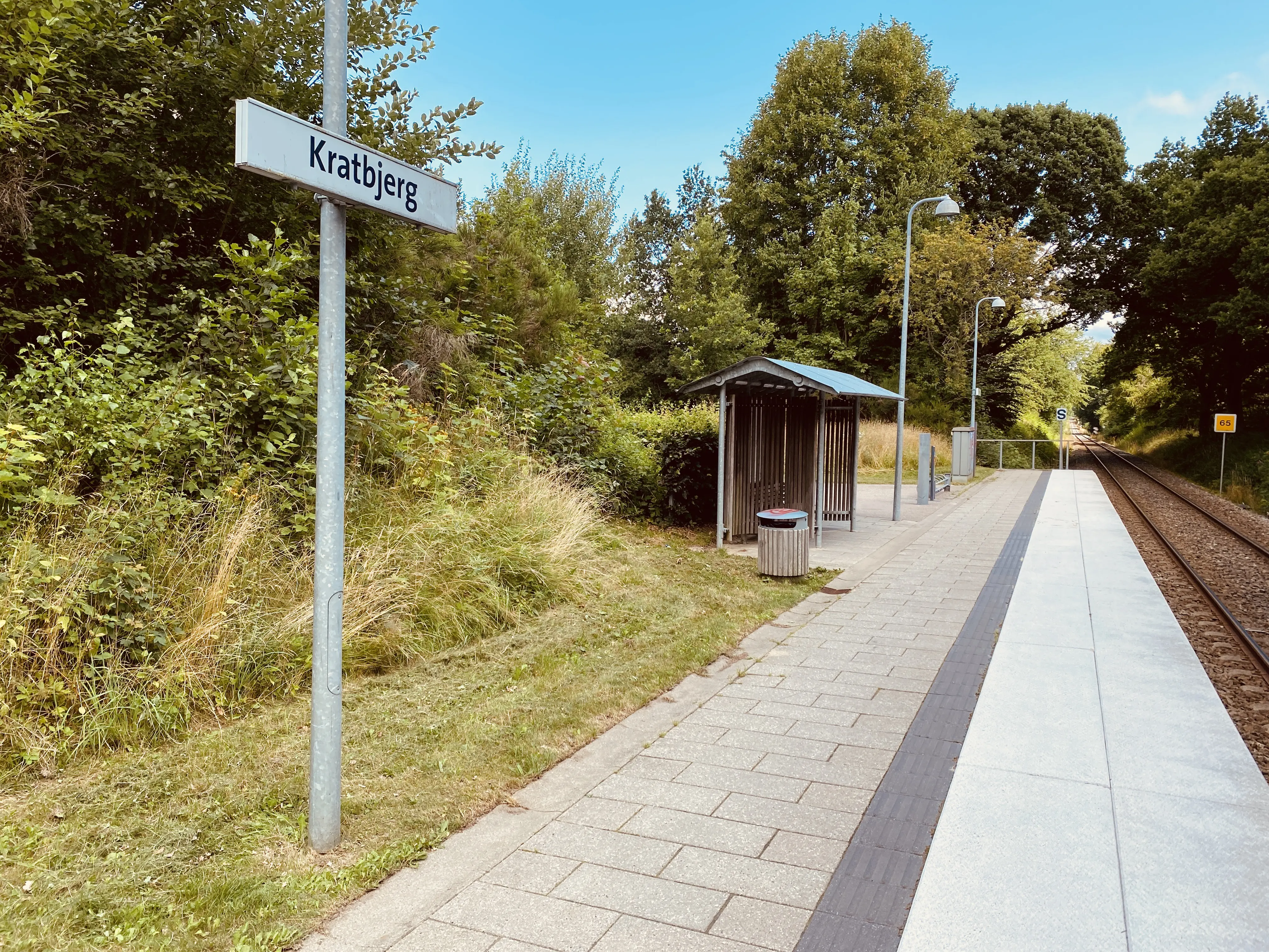Billede af Kratbjerg Trinbræt. Billede af Kratbjerg Trinbræt.