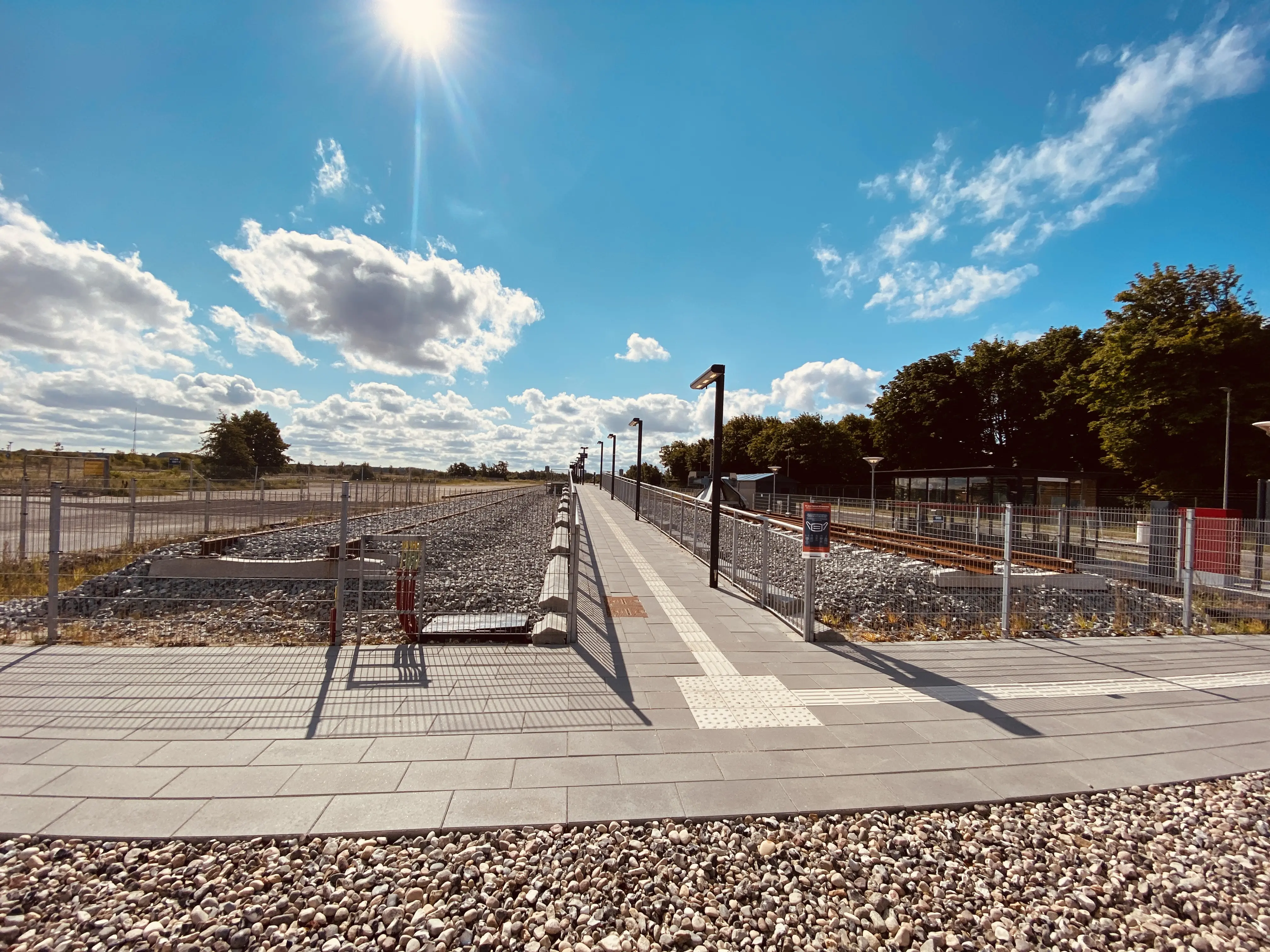 Billede af Aalborg Lufthavn Trinbræt. Billede af Aalborg Lufthavn Trinbræt.