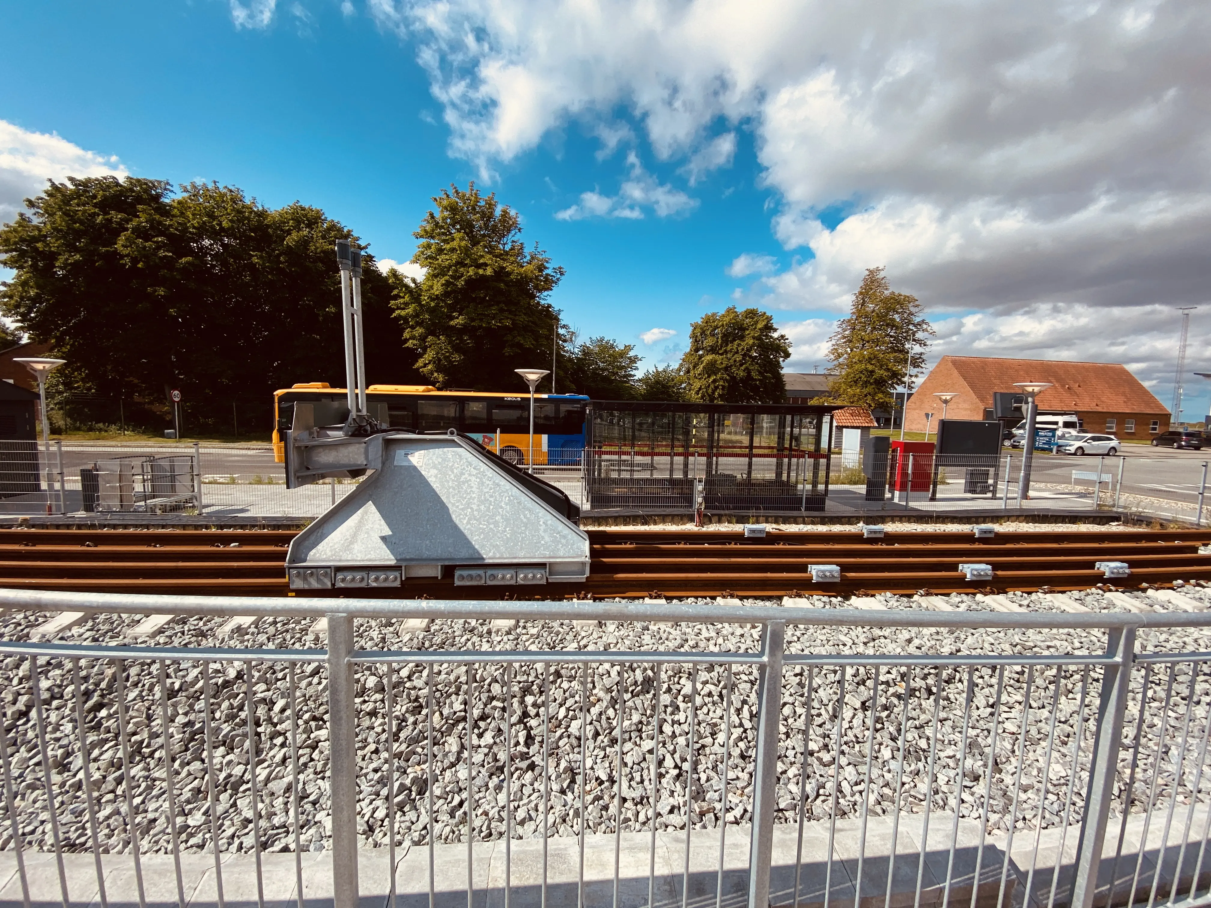 Billede af Aalborg Lufthavn Trinbræt. Billede af Aalborg Lufthavn Trinbræt.