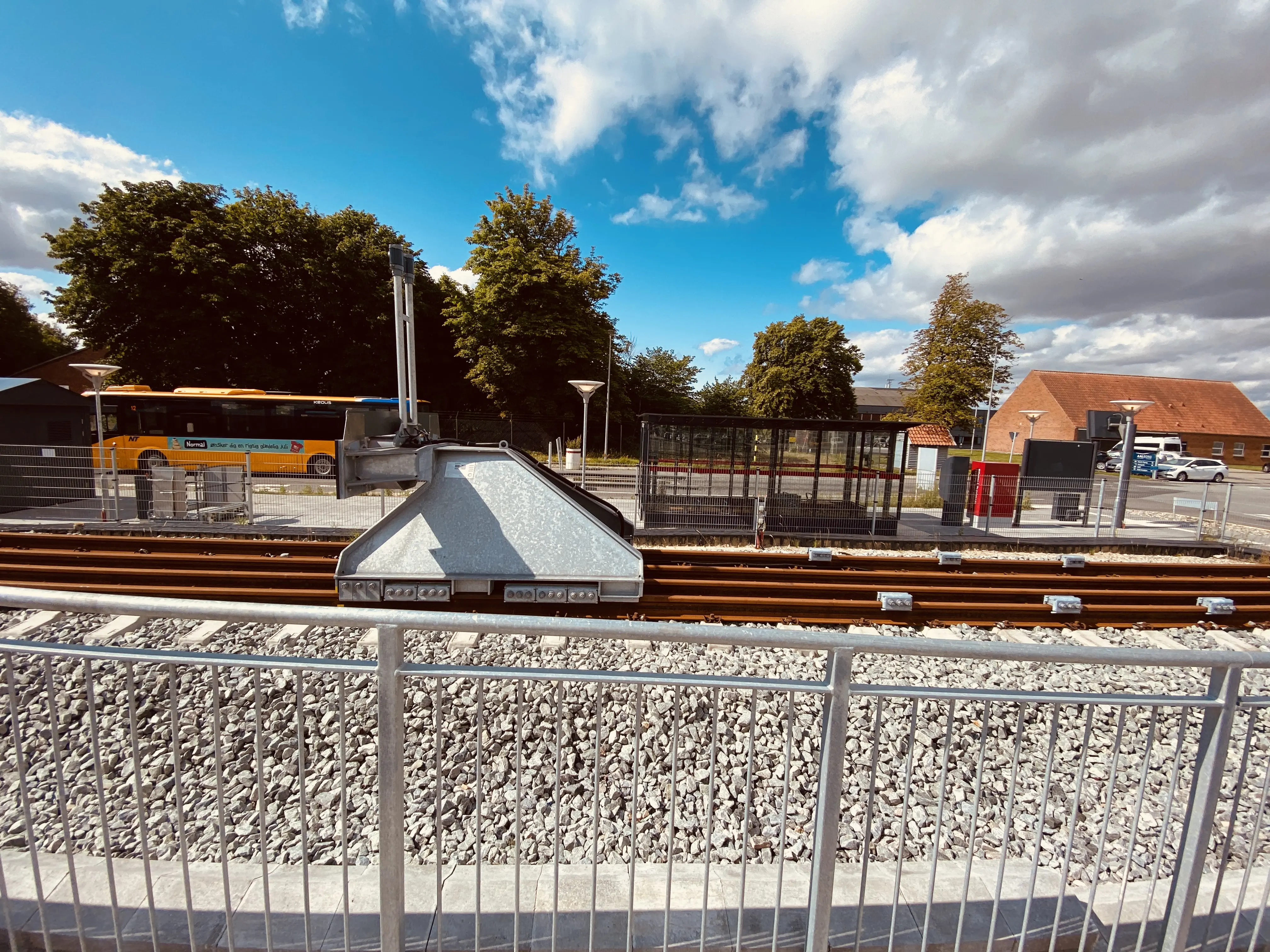 Billede af Aalborg Lufthavn Trinbræt. Billede af Aalborg Lufthavn Trinbræt.