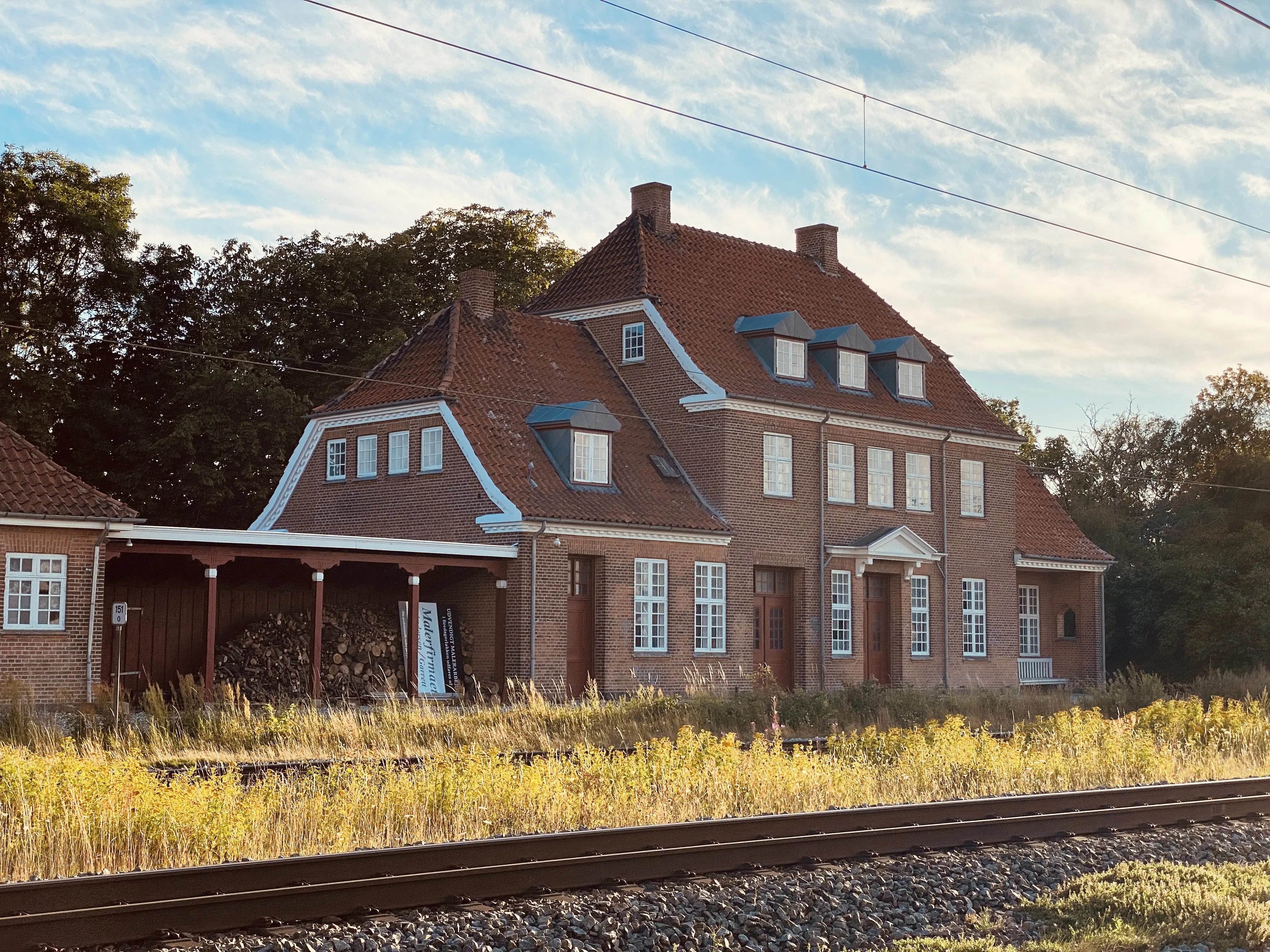 Billede af Marslev Station.