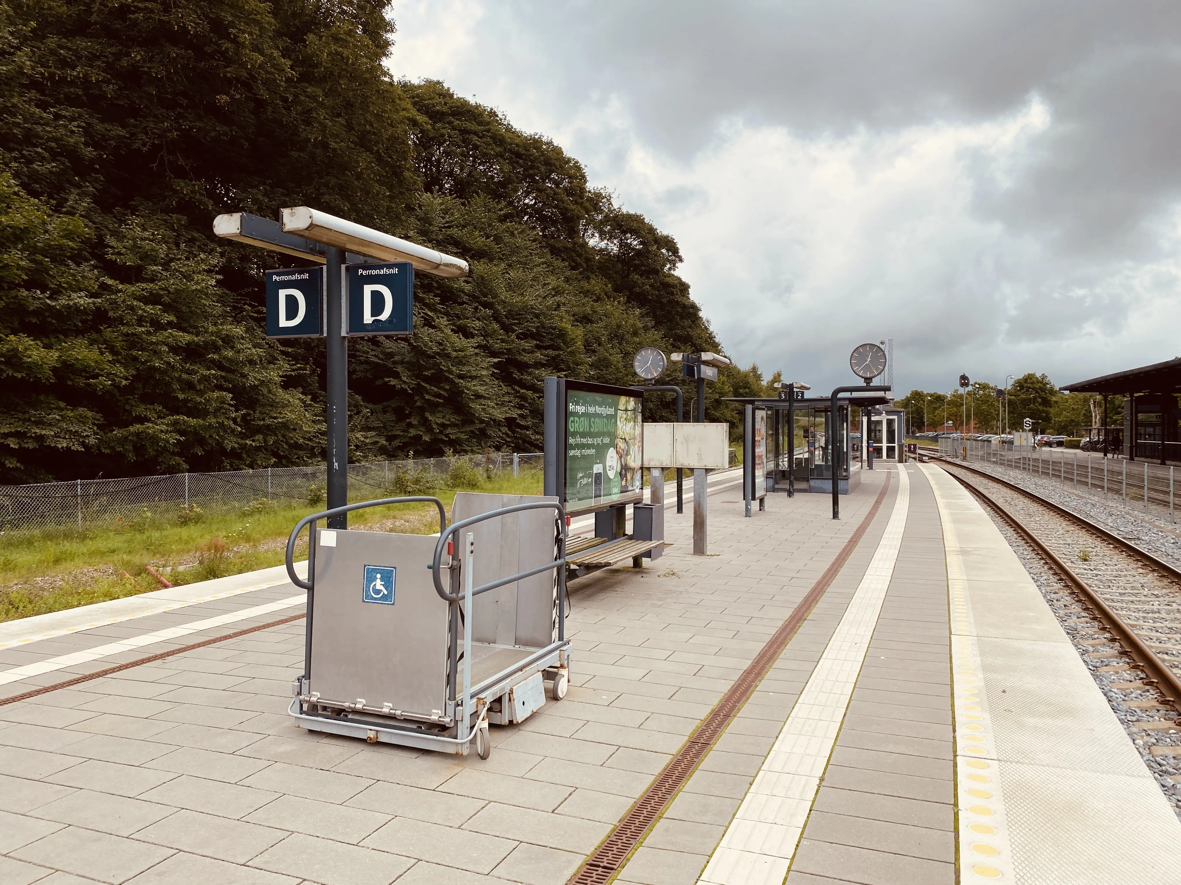 Billede af Hobro Station. Billede af Hobro Station.
