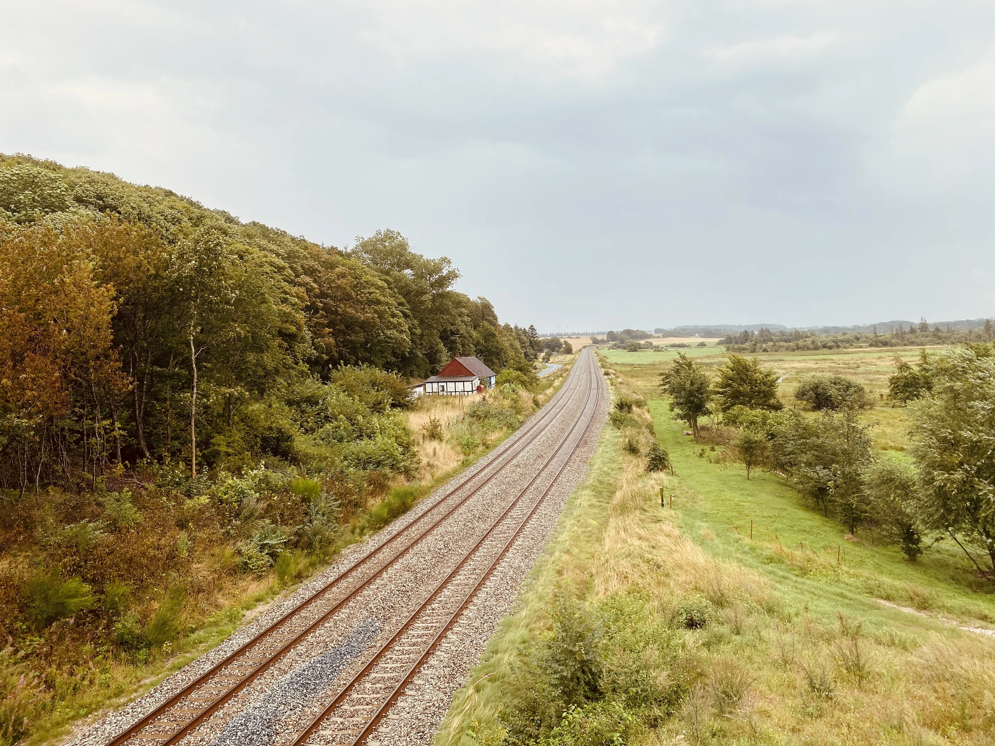 Billede af Kovsted Trinbræt - Trinbræt er nedrevet, men Kovsted Trinbræt har ligget her. Billede af Kovsted Trinbræt - Trinbræt er nedrevet, men Kovsted Trinbræt har ligget her.